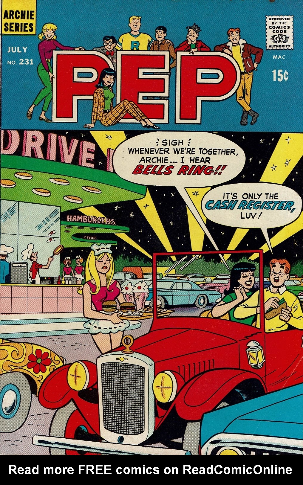 Read online Pep Comics comic -  Issue #231 - 1