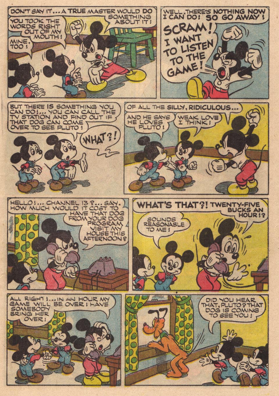 Read online Walt Disney's Comics and Stories comic -  Issue #163 - 25