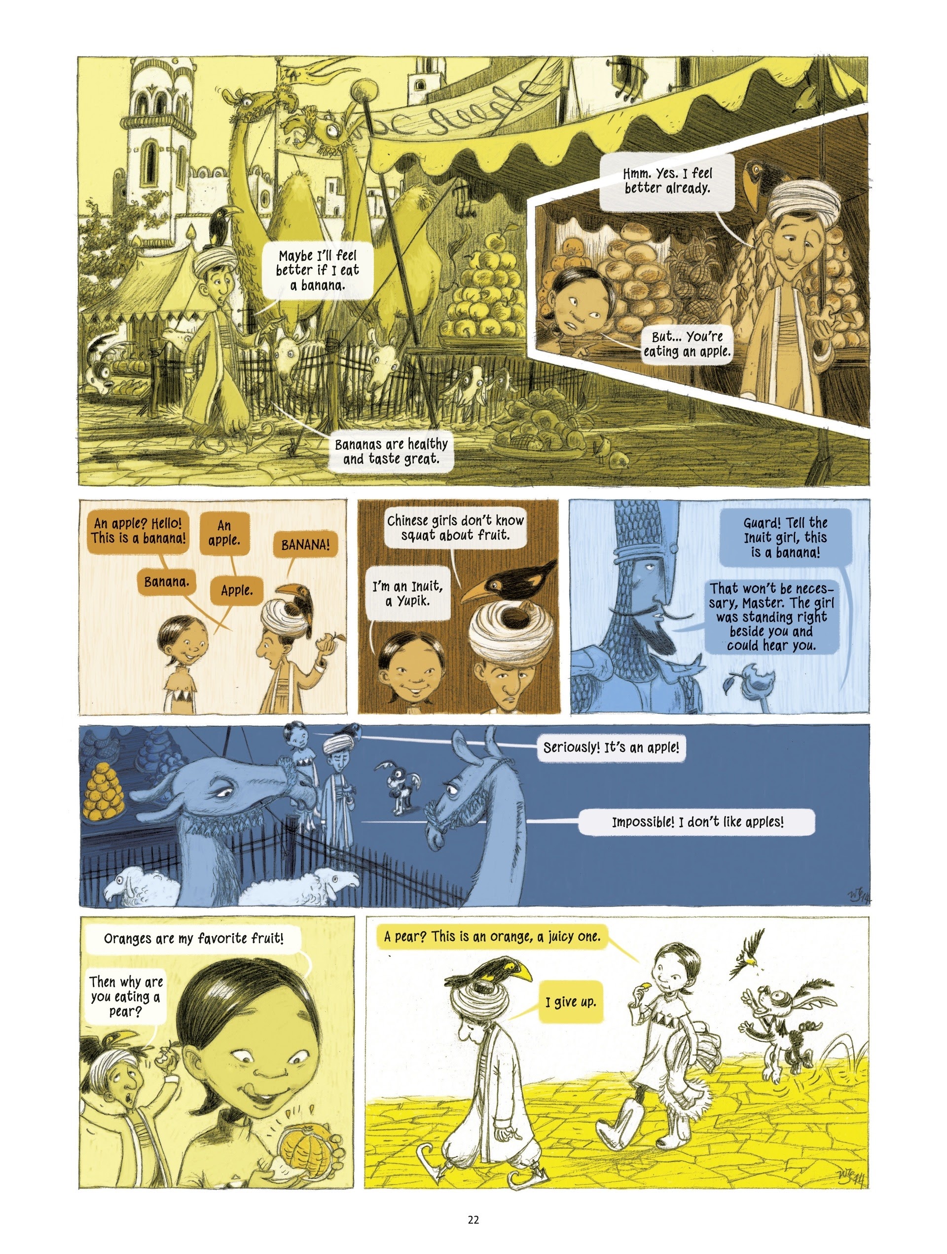 Read online Ayak & Por comic -  Issue #1 - 22