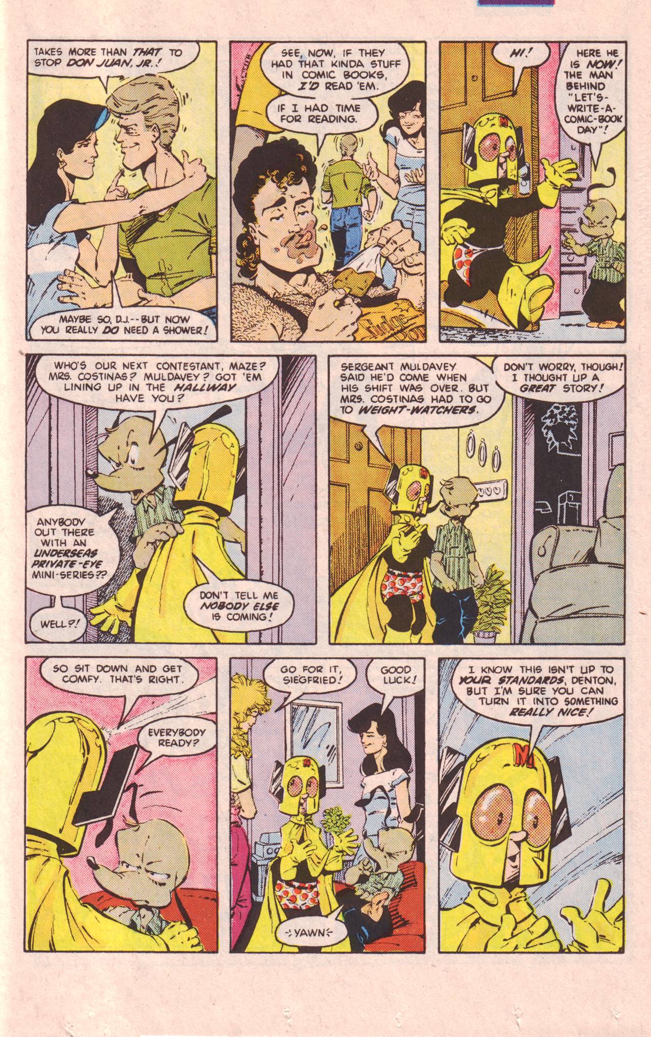 Read online 'Mazing Man comic -  Issue #5 - 18