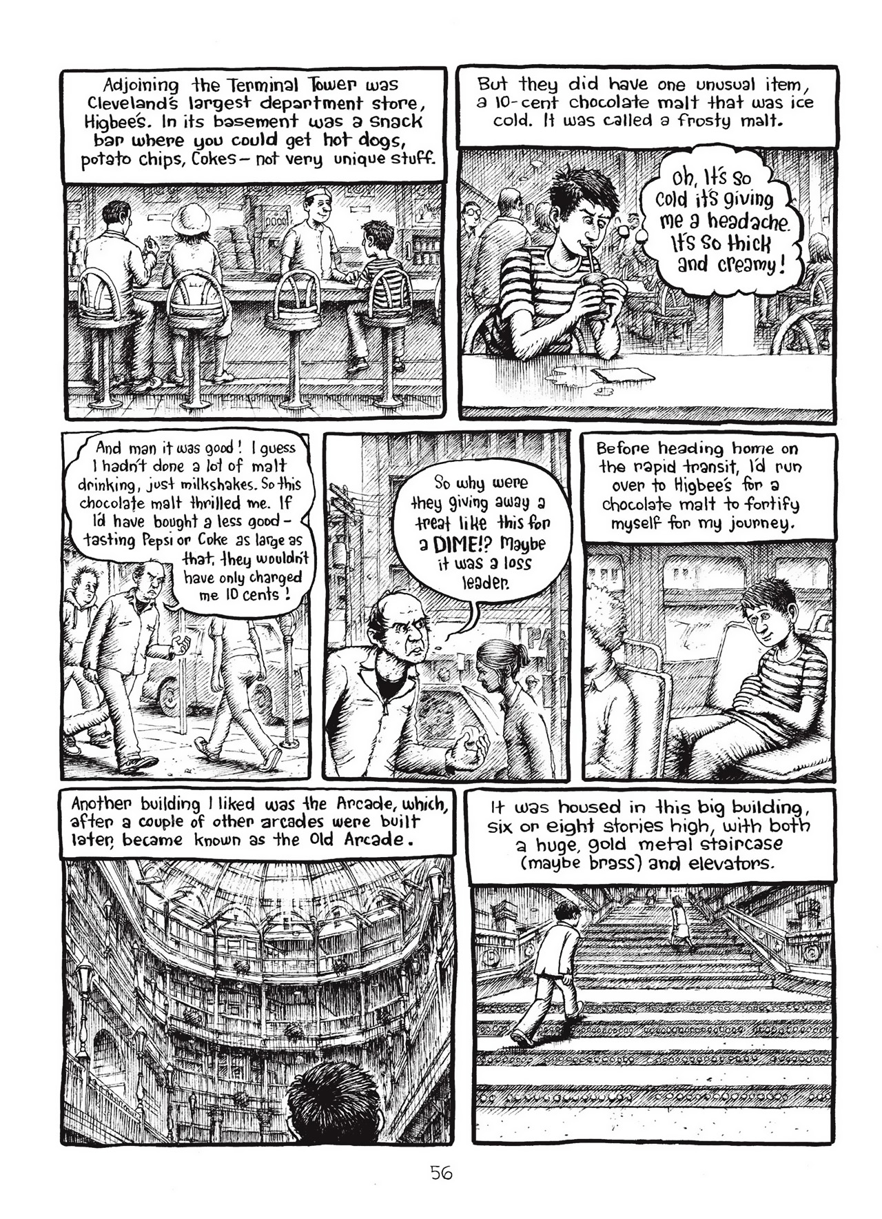 Read online Harvey Pekar's Cleveland comic -  Issue # TPB - 57