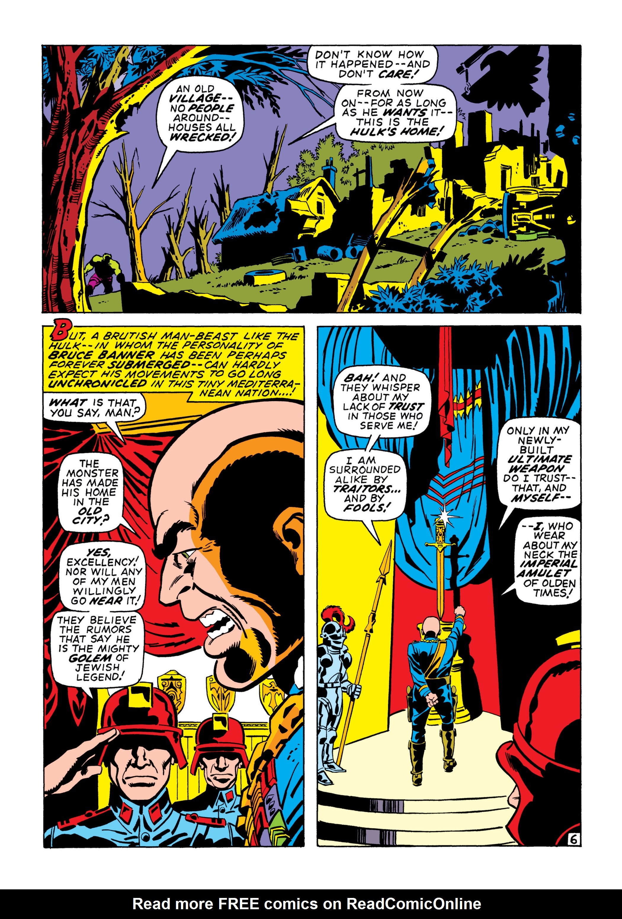 Read online Marvel Masterworks: The Incredible Hulk comic -  Issue # TPB 6 (Part 3) - 60