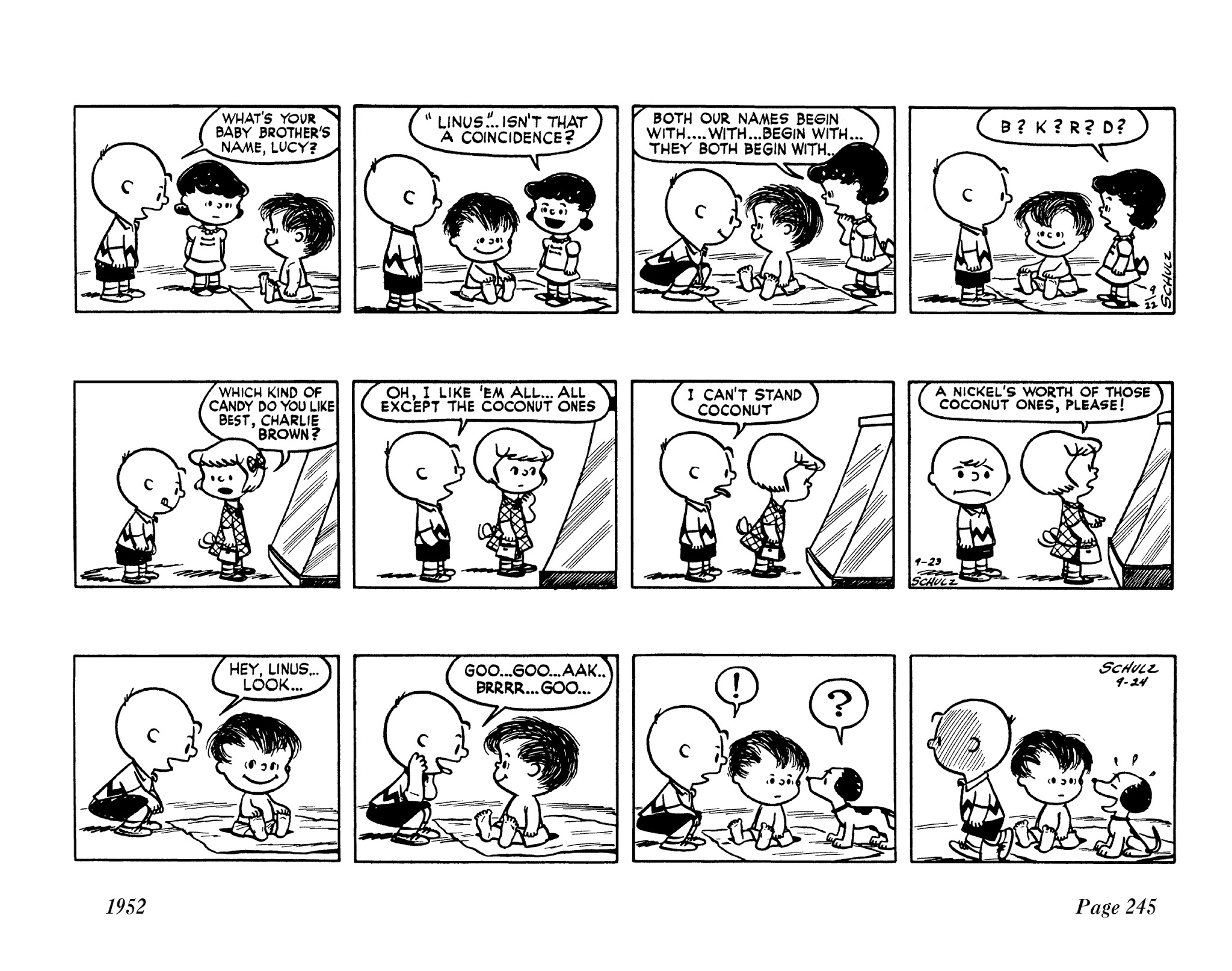 Read online The Complete Peanuts comic -  Issue # TPB 1 - 257