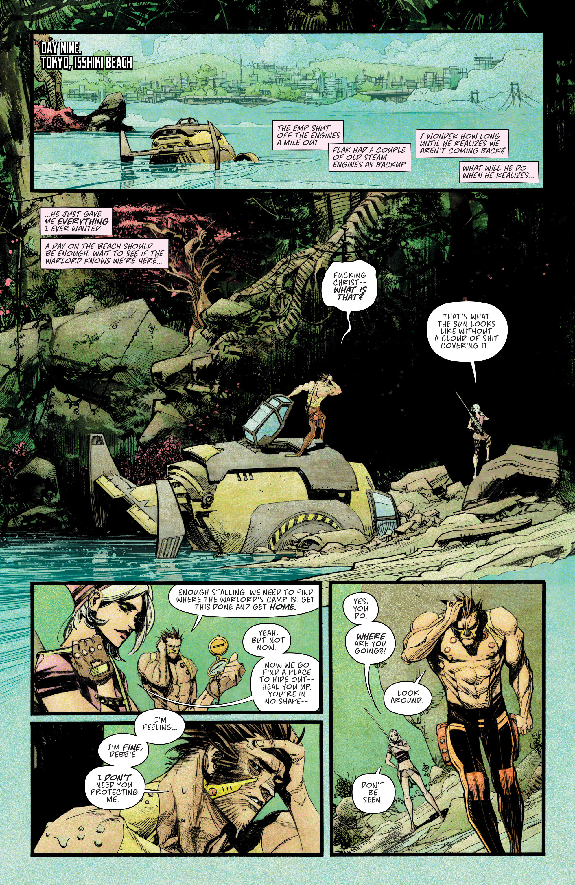 Read online Tokyo Ghost comic -  Issue #2 - 15