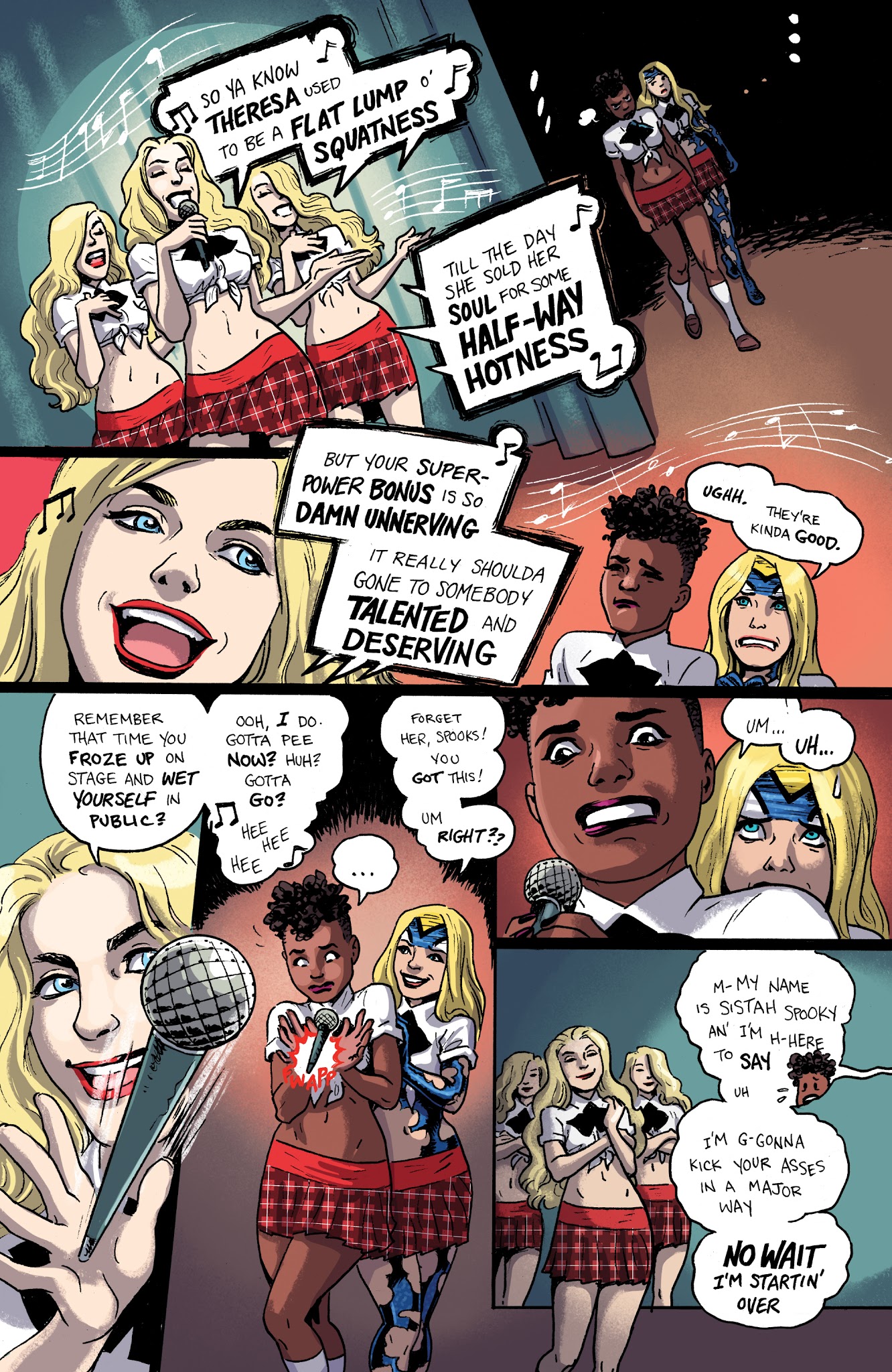 Read online Empowered And Sistah Spooky's High School Hell comic -  Issue #3 - 7