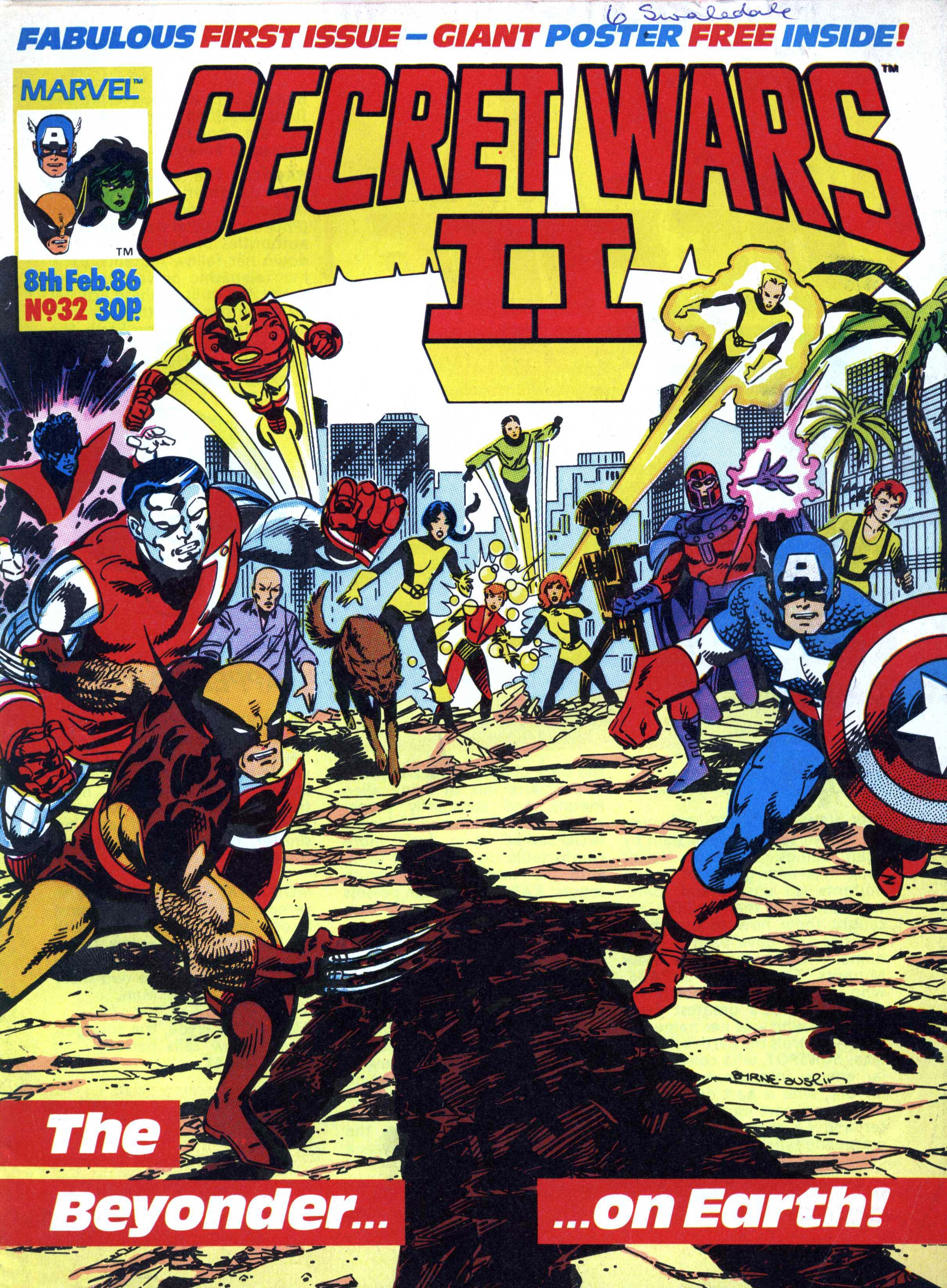 Read online Secret Wars (1985) comic -  Issue #32 - 1