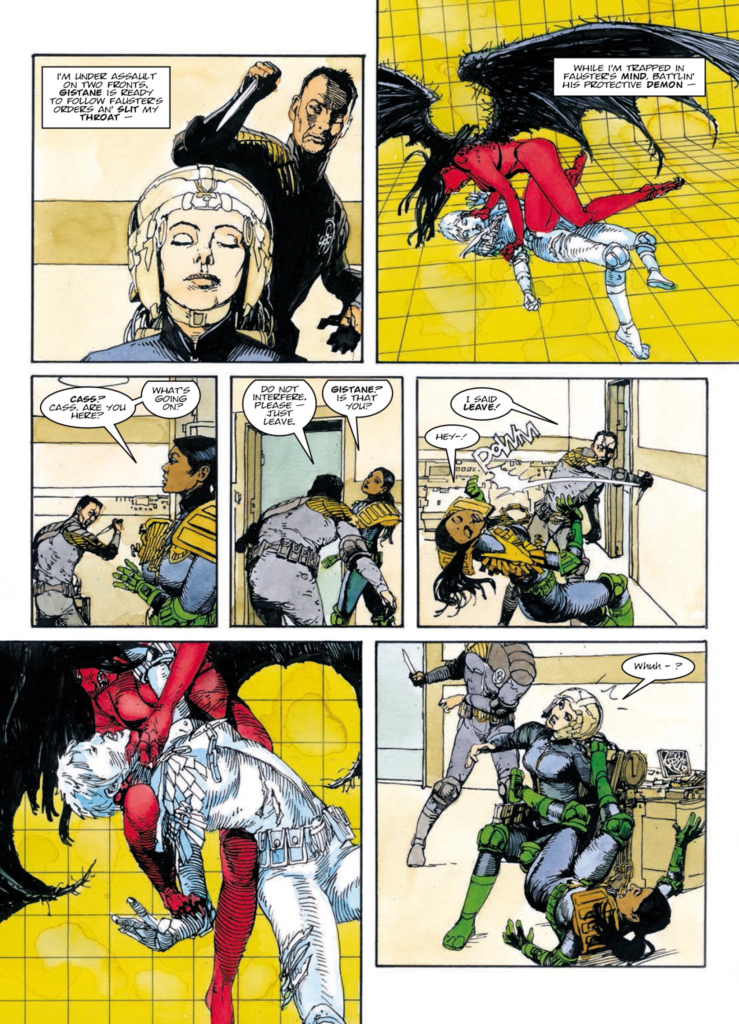 Read online Judge Anderson: The Psi Files comic -  Issue # TPB 4 - 251