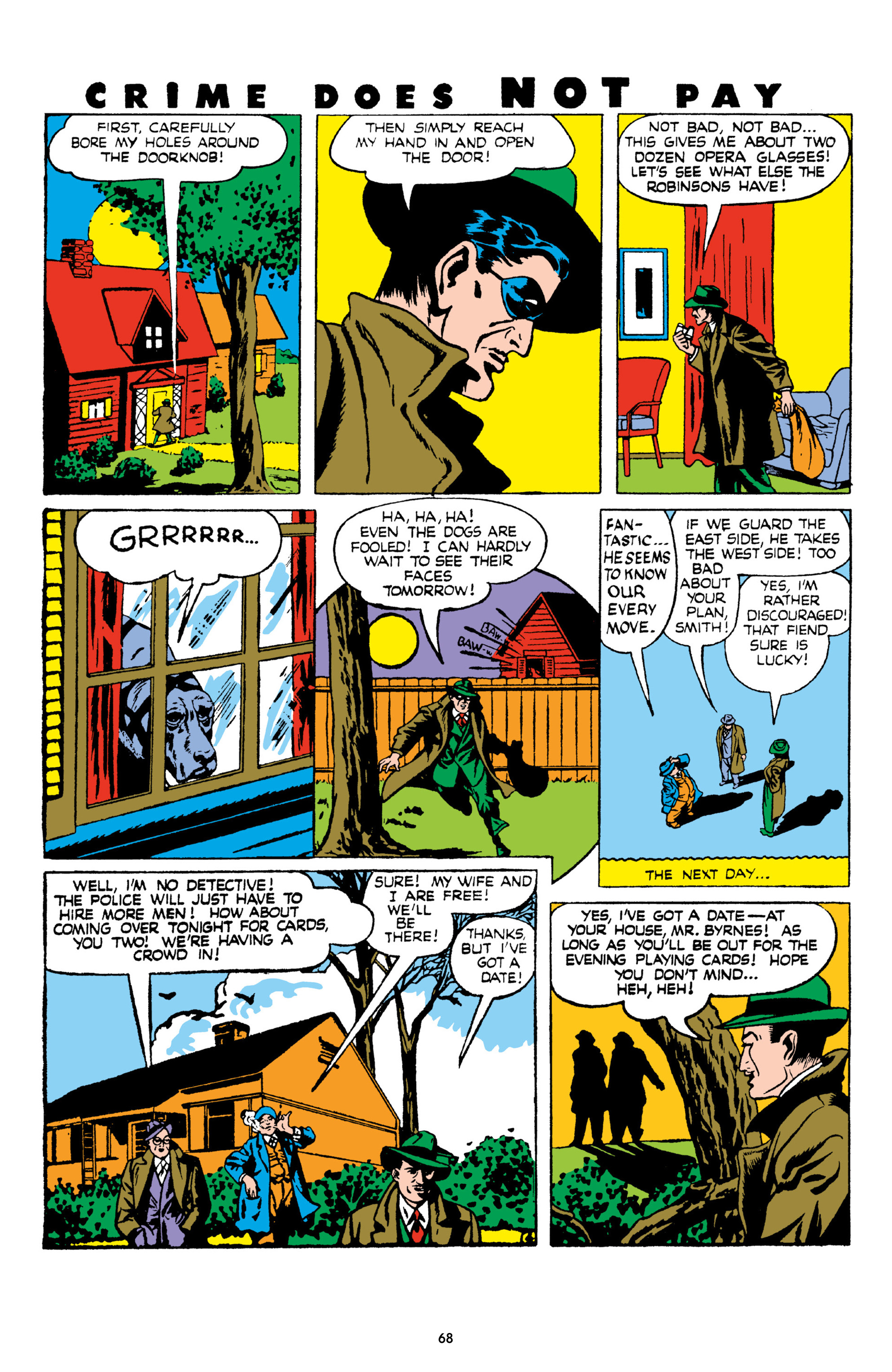 Read online Crime Does Not Pay Archives comic -  Issue # TPB 8 (Part 1) - 69