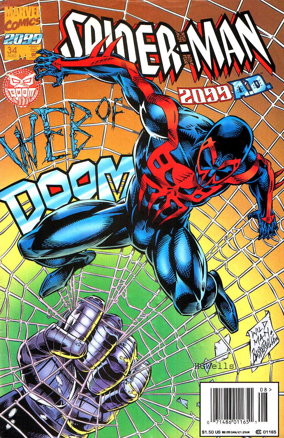 Read online Spider-Man 2099 (1992) comic -  Issue #34 - 1