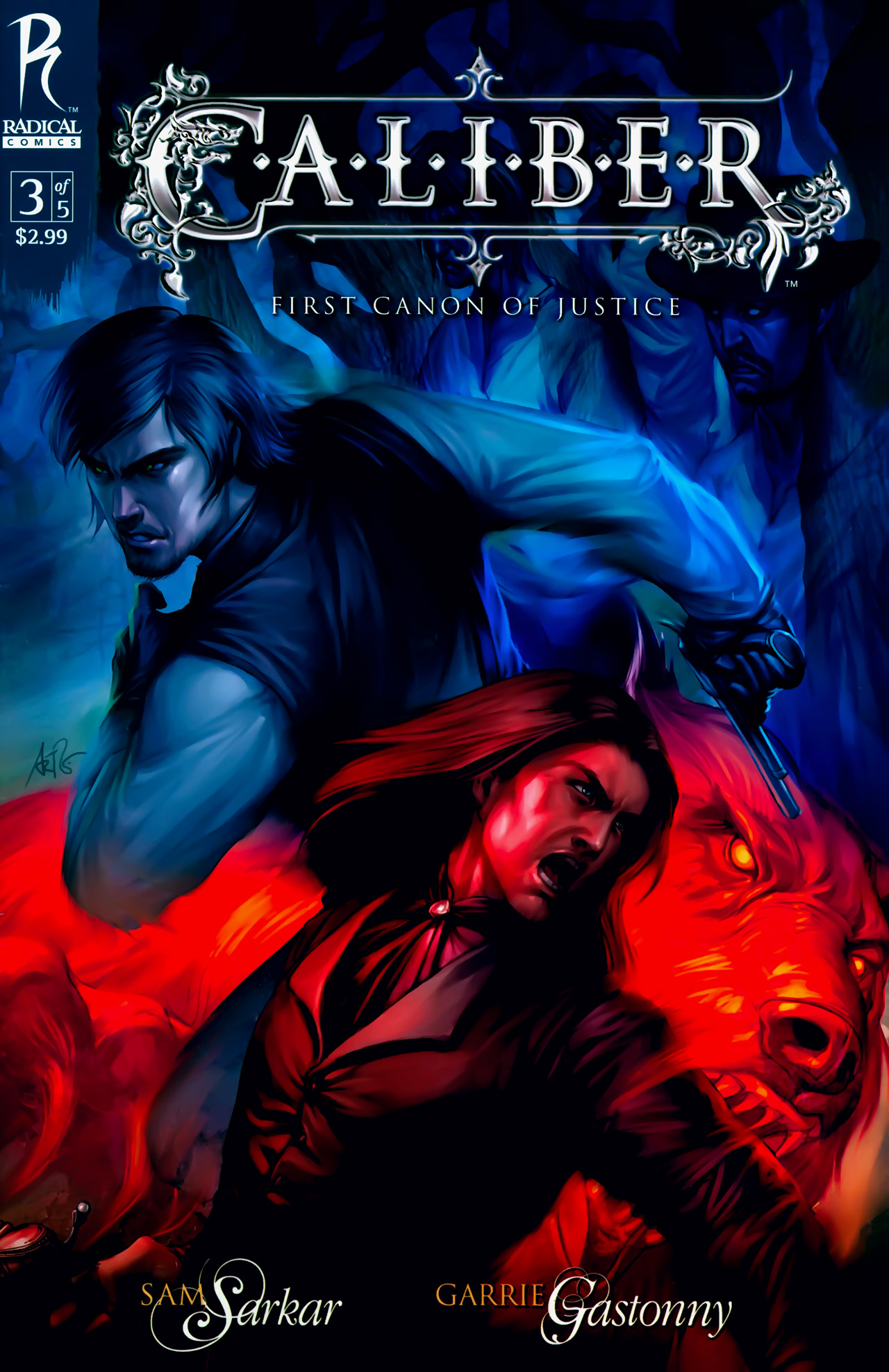 Read online Caliber comic -  Issue #3 - 1