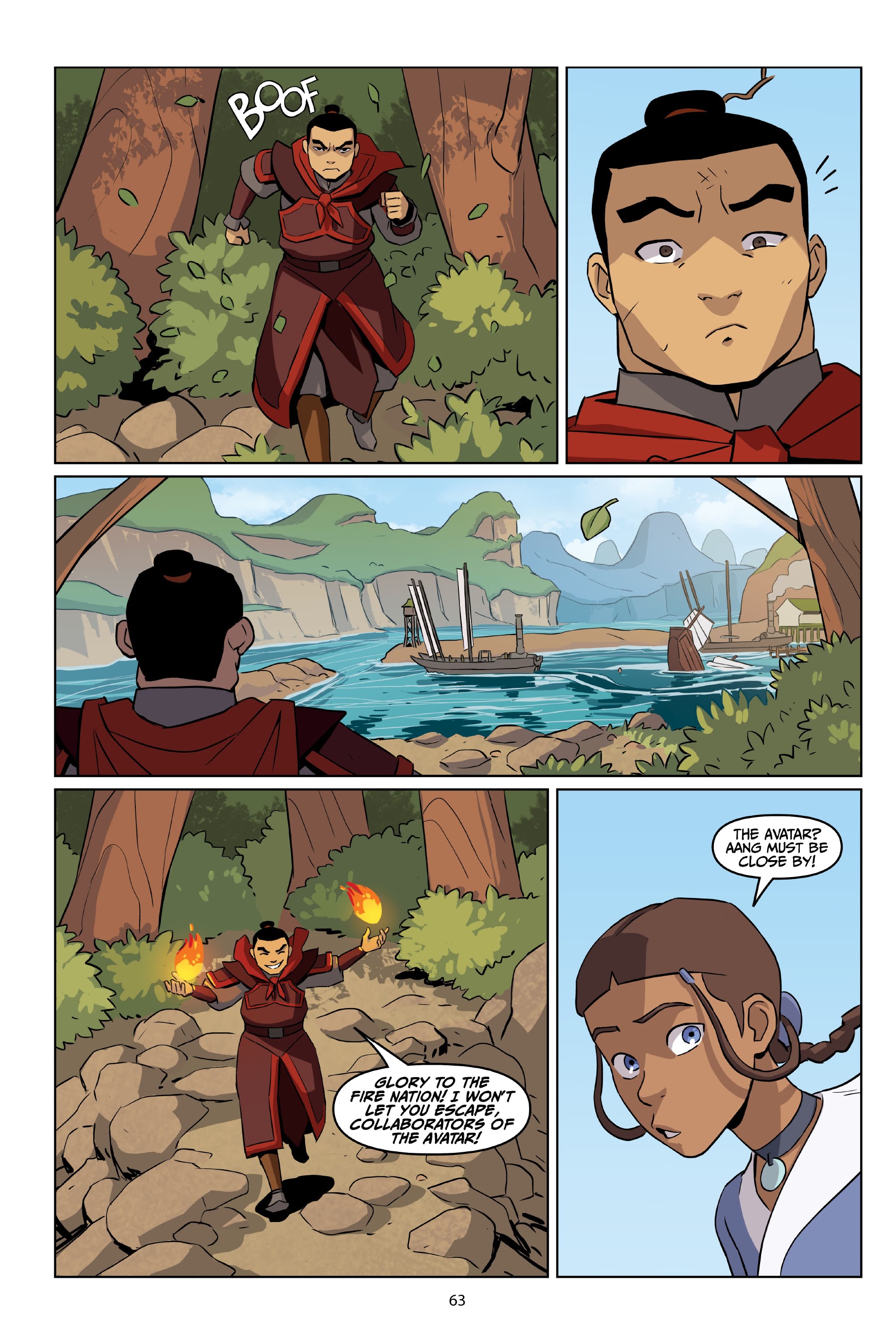 Read online Avatar: The Last Airbender—Katara and the Pirate's Silver comic -  Issue # TPB - 63