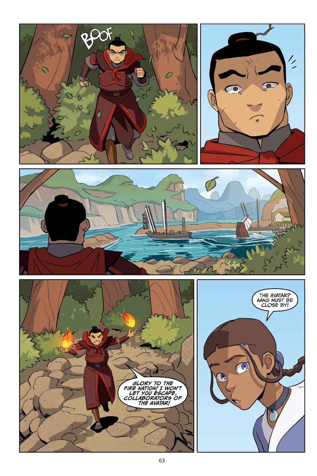 Avatar: The Last Airbender—Katara and the Pirate's Silver issue TPB - Page 63