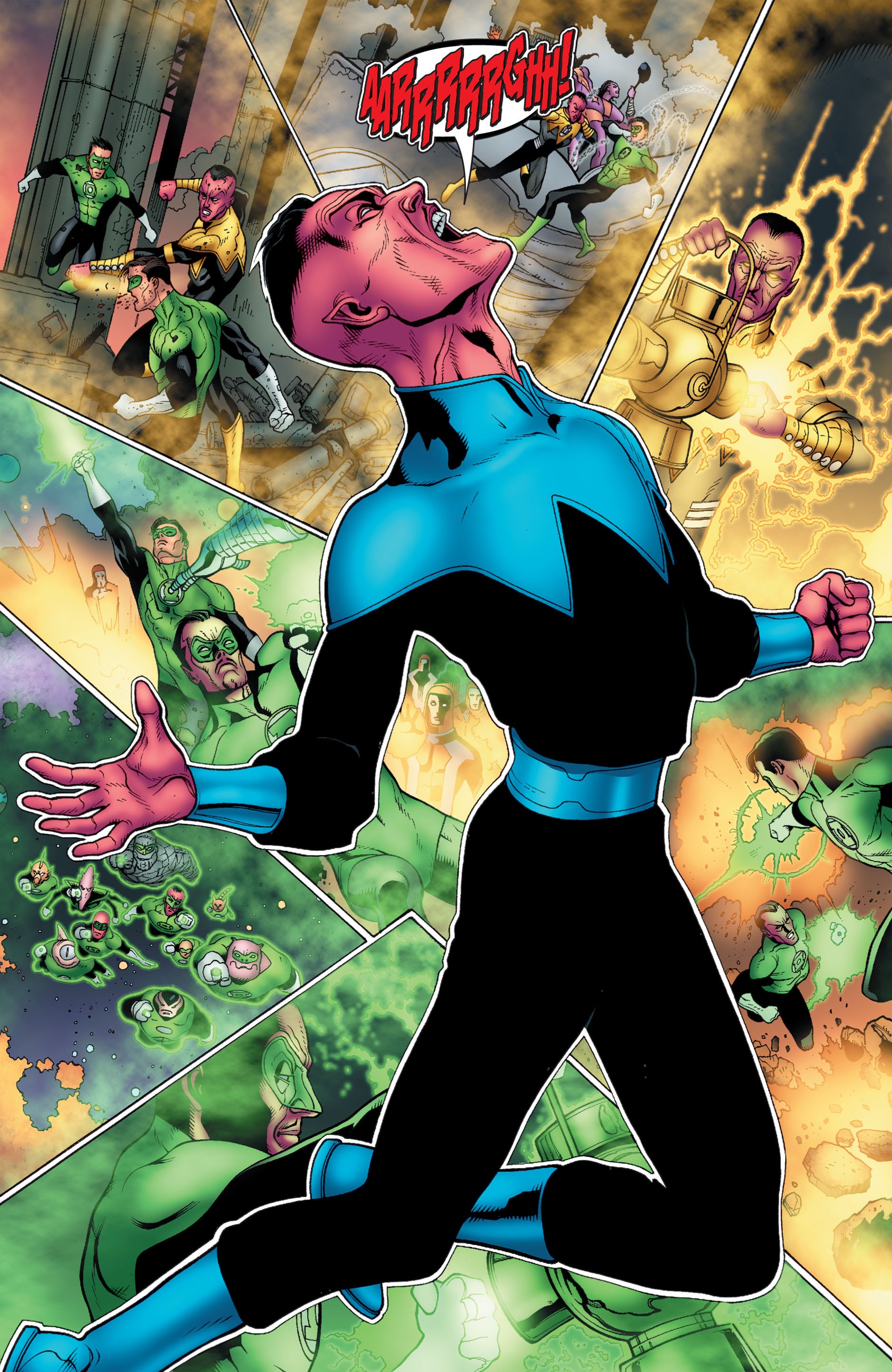 Read online Green Lantern: War of the Green Lanterns (2011) comic -  Issue # TPB - 164
