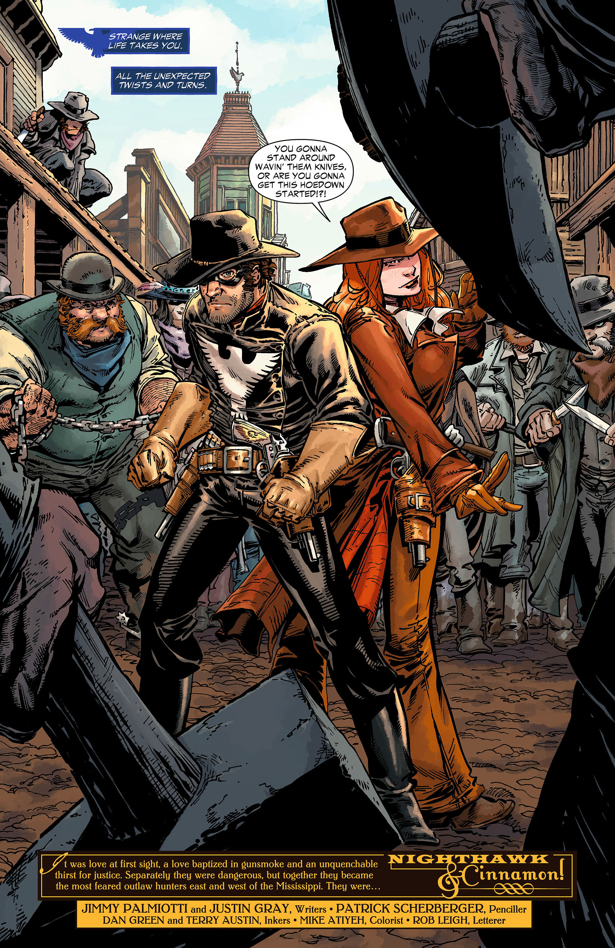 Read online All-Star Western (2011) comic -  Issue #7 - 22