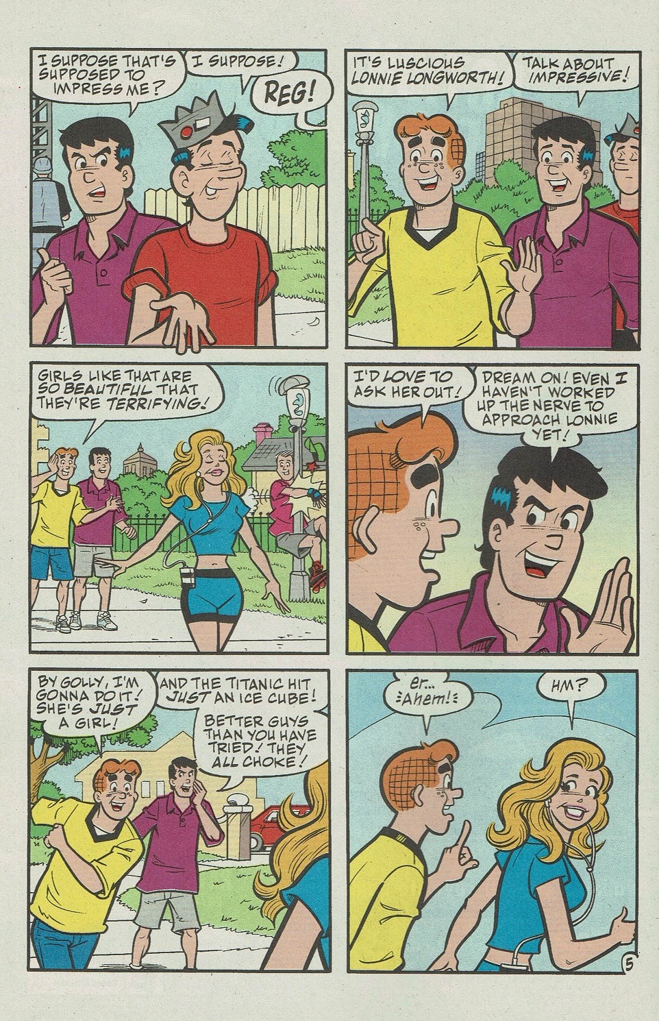 Read online Archie's Pal Jughead Comics comic -  Issue #183 - 8