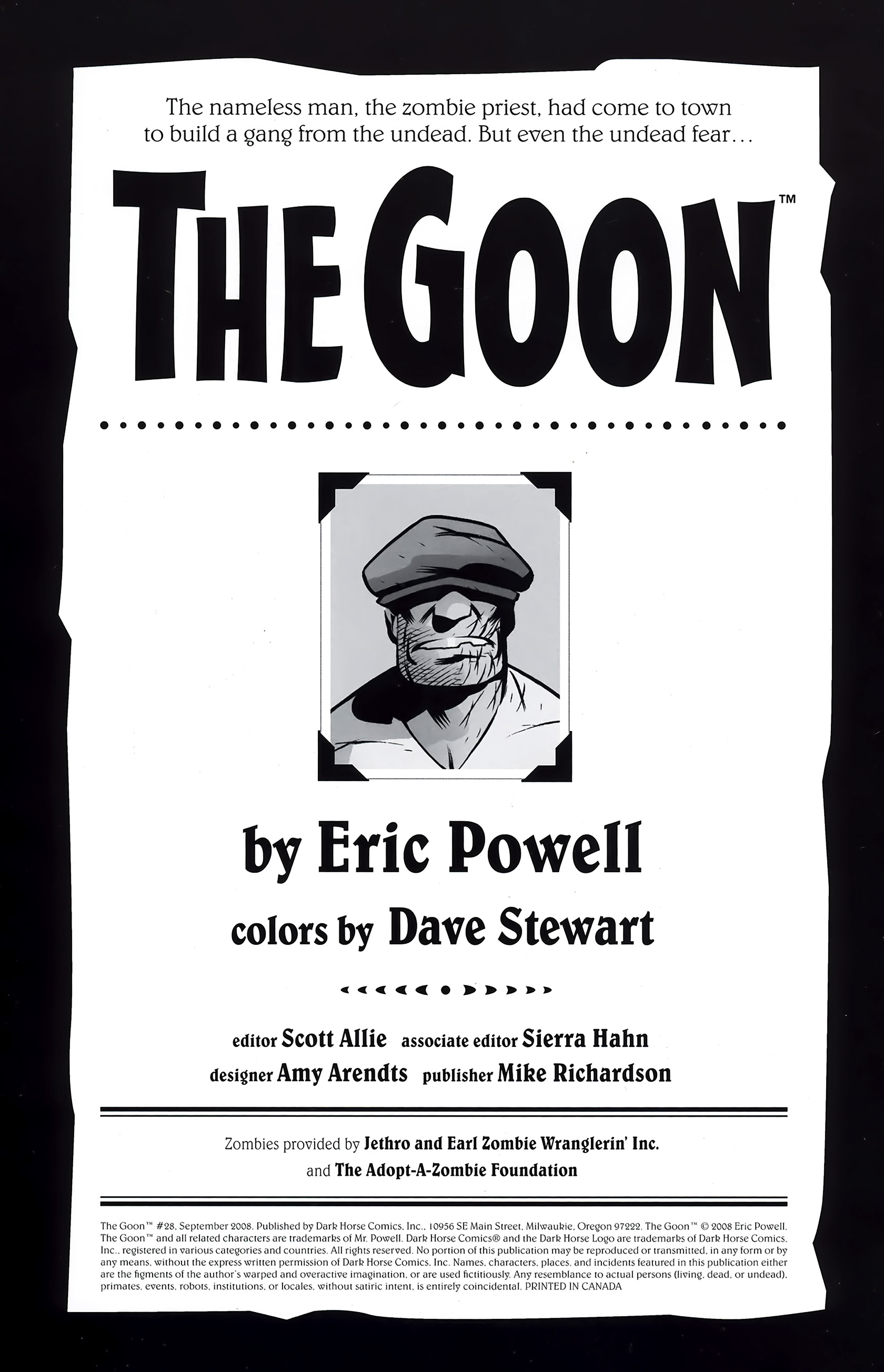Read online The Goon (2003) comic -  Issue #28 - 2
