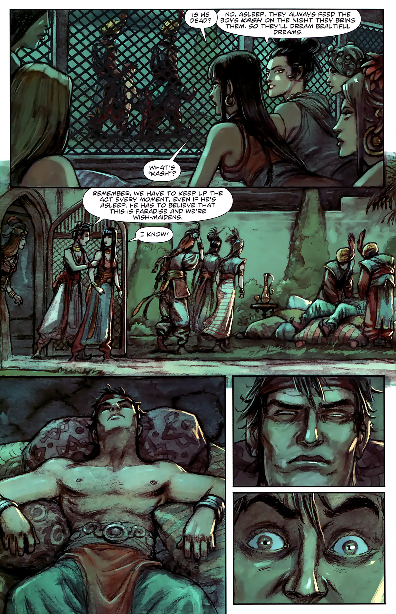 Read online Prince of Persia: Before the Sandstorm comic -  Issue #2 - 30