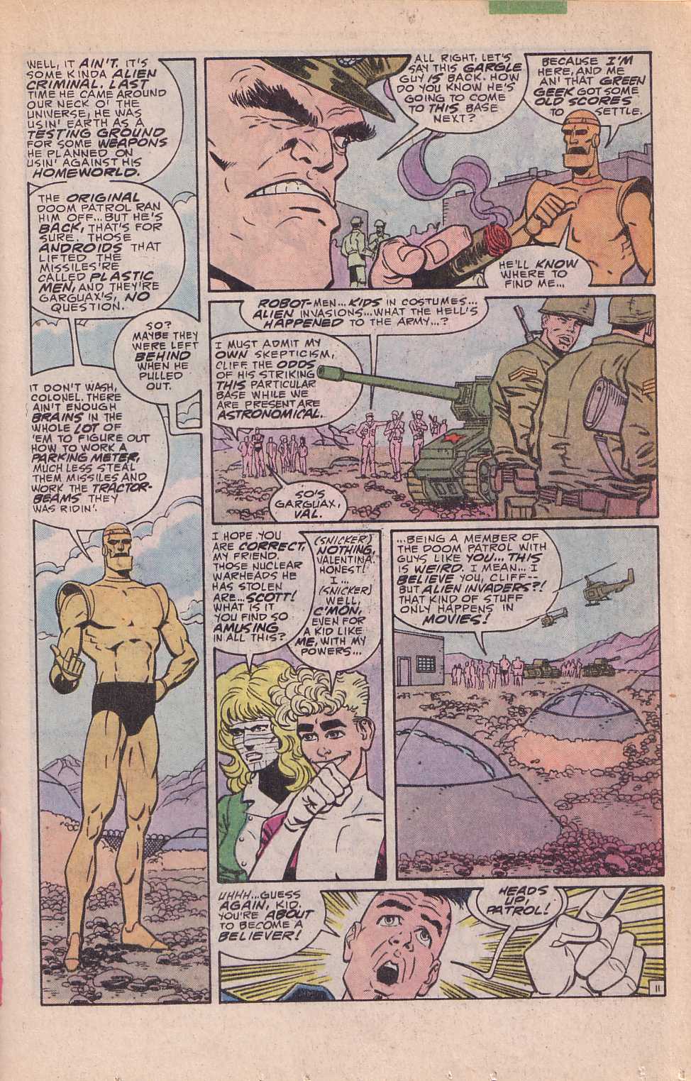 Read online Doom Patrol (1987) comic -  Issue #9 - 12