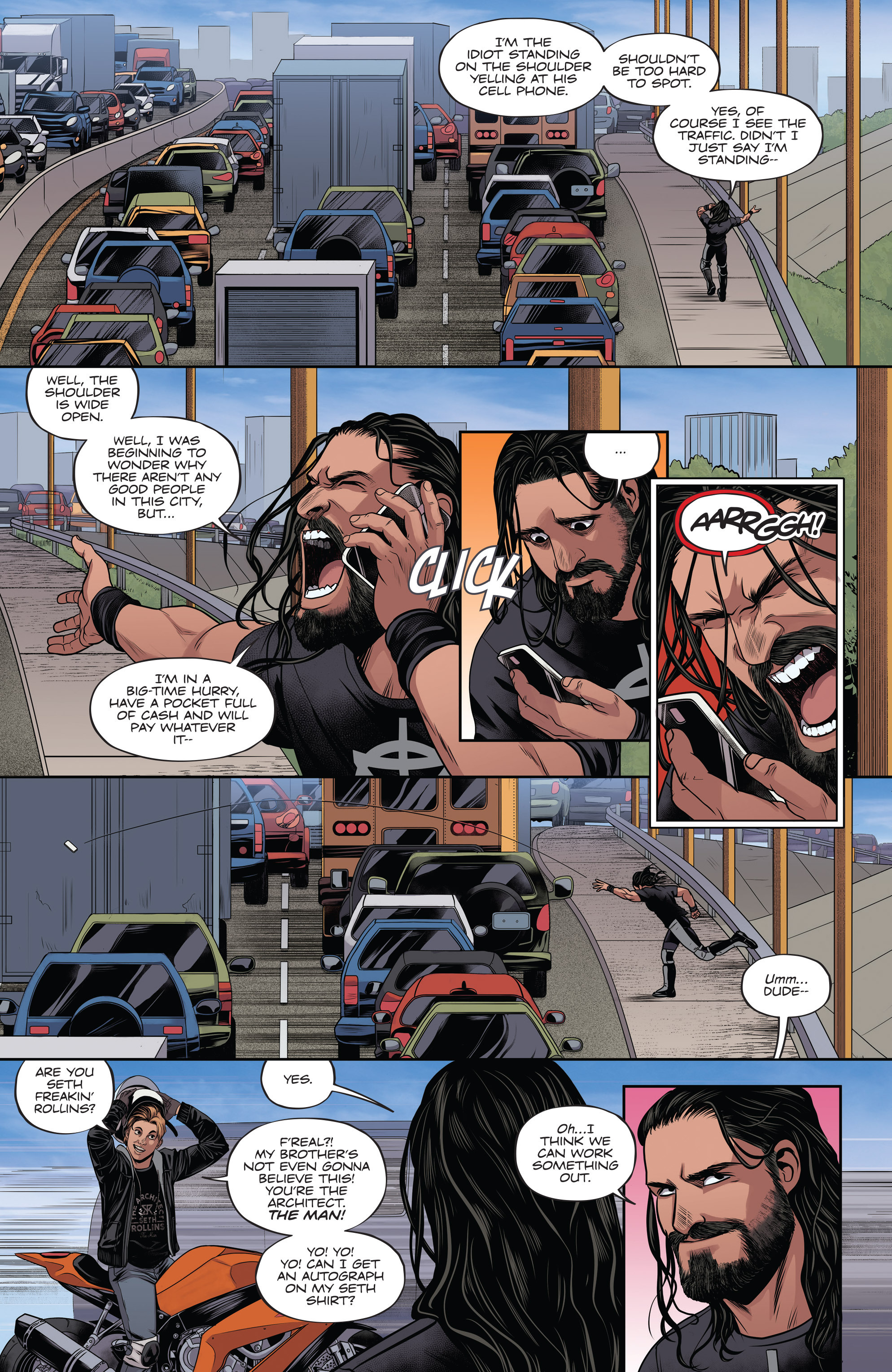 Read online WWE comic -  Issue #4 - 7
