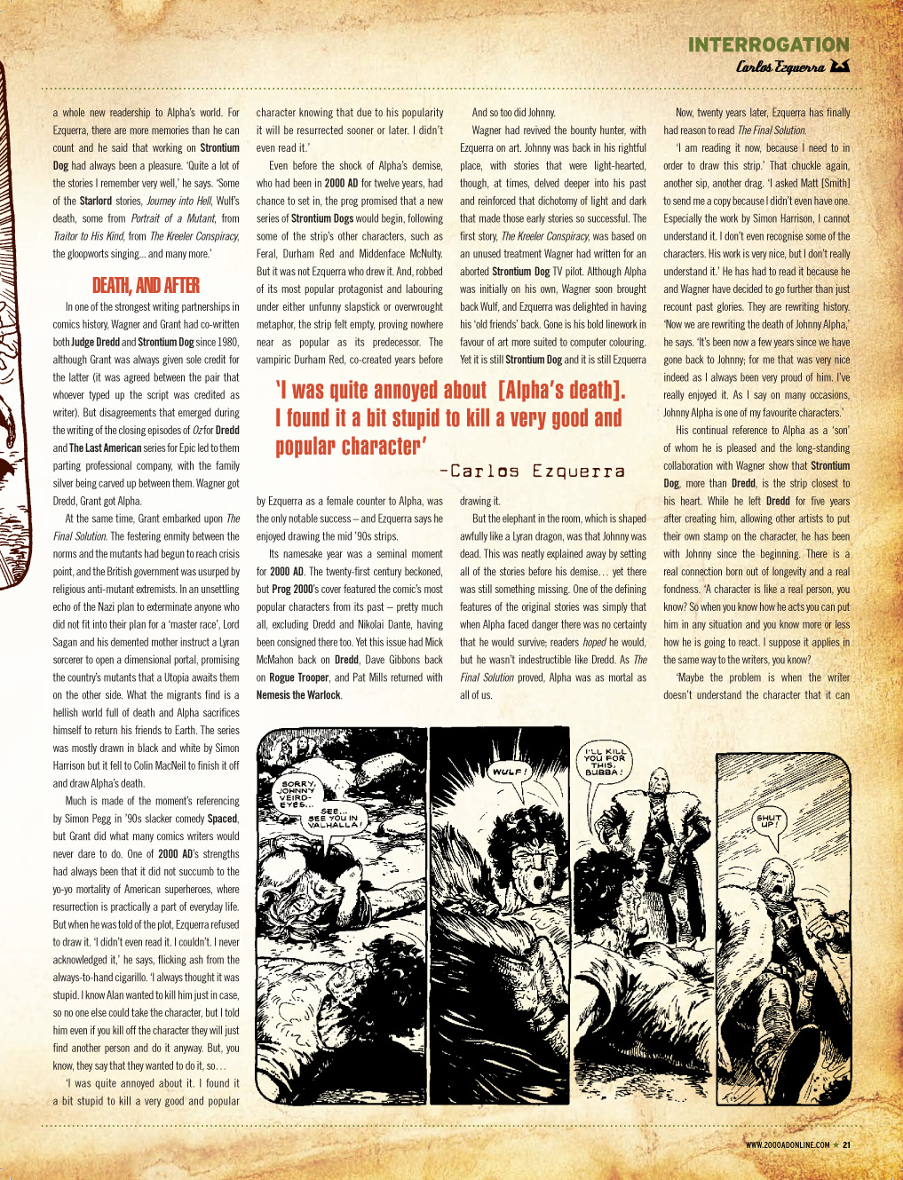 Read online Judge Dredd Megazine (Vol. 5) comic -  Issue #300 - 23