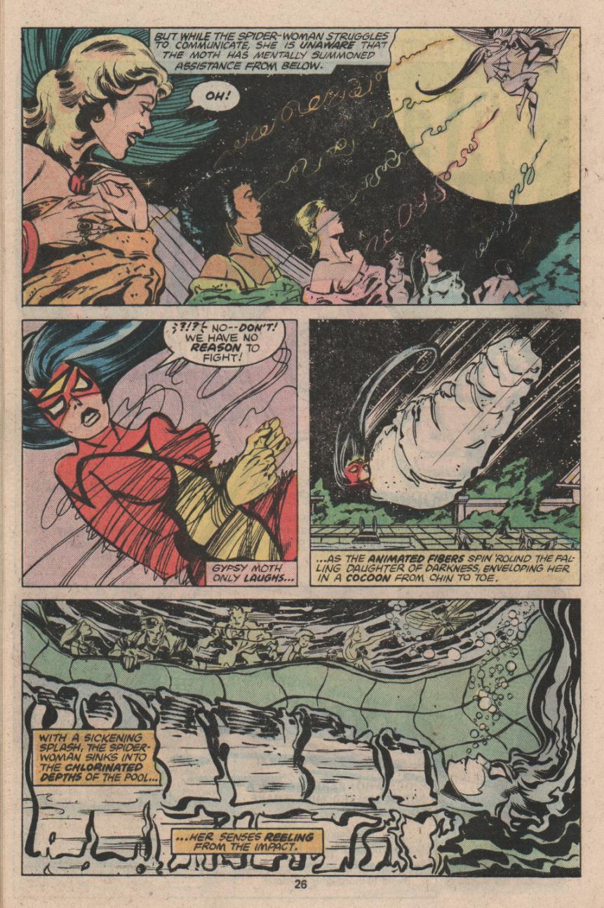 Read online Spider-Woman (1978) comic -  Issue #10 - 16
