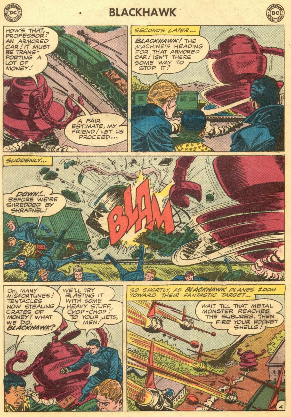 Read online Blackhawk (1957) comic -  Issue #152 - 28