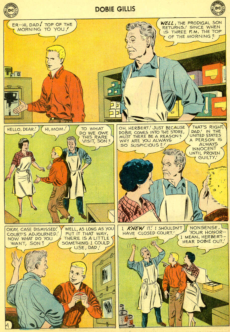 Read online Many Loves of Dobie Gillis comic -  Issue #1 - 6