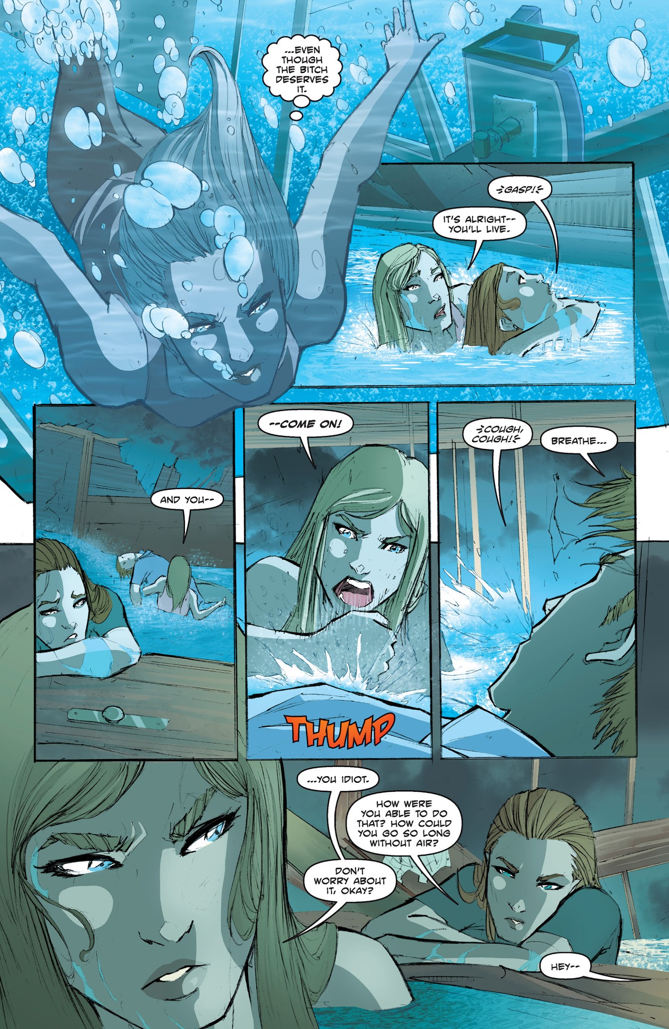 Read online Trish Out of Water comic -  Issue #2 - 7