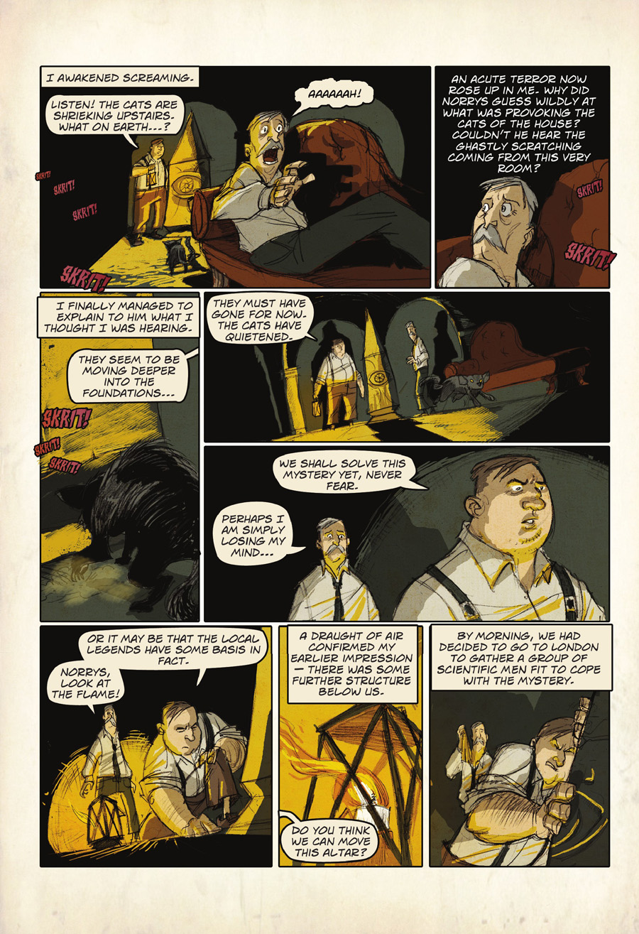 Read online The Lovecraft Anthology comic -  Issue # TPB 1 - 96