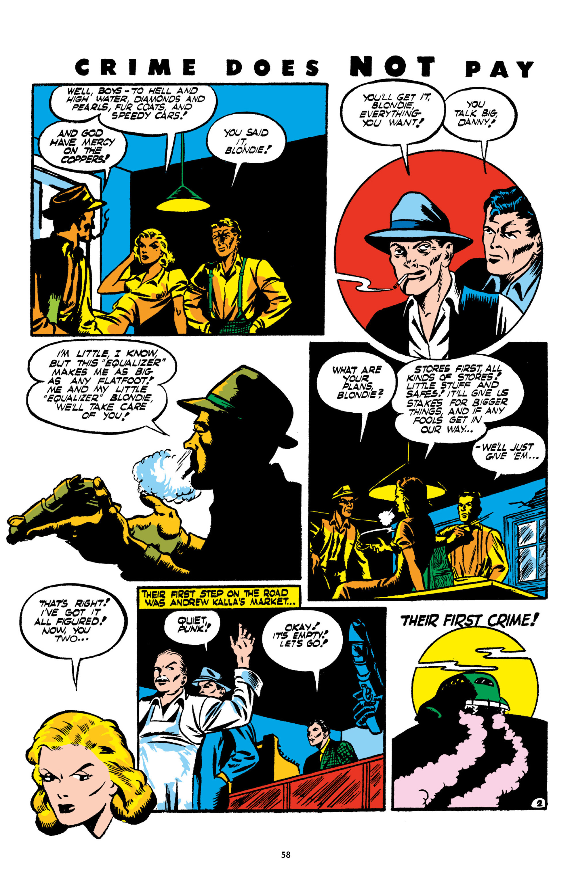 Read online Crime Does Not Pay Archives comic -  Issue # TPB 2 (Part 1) - 58
