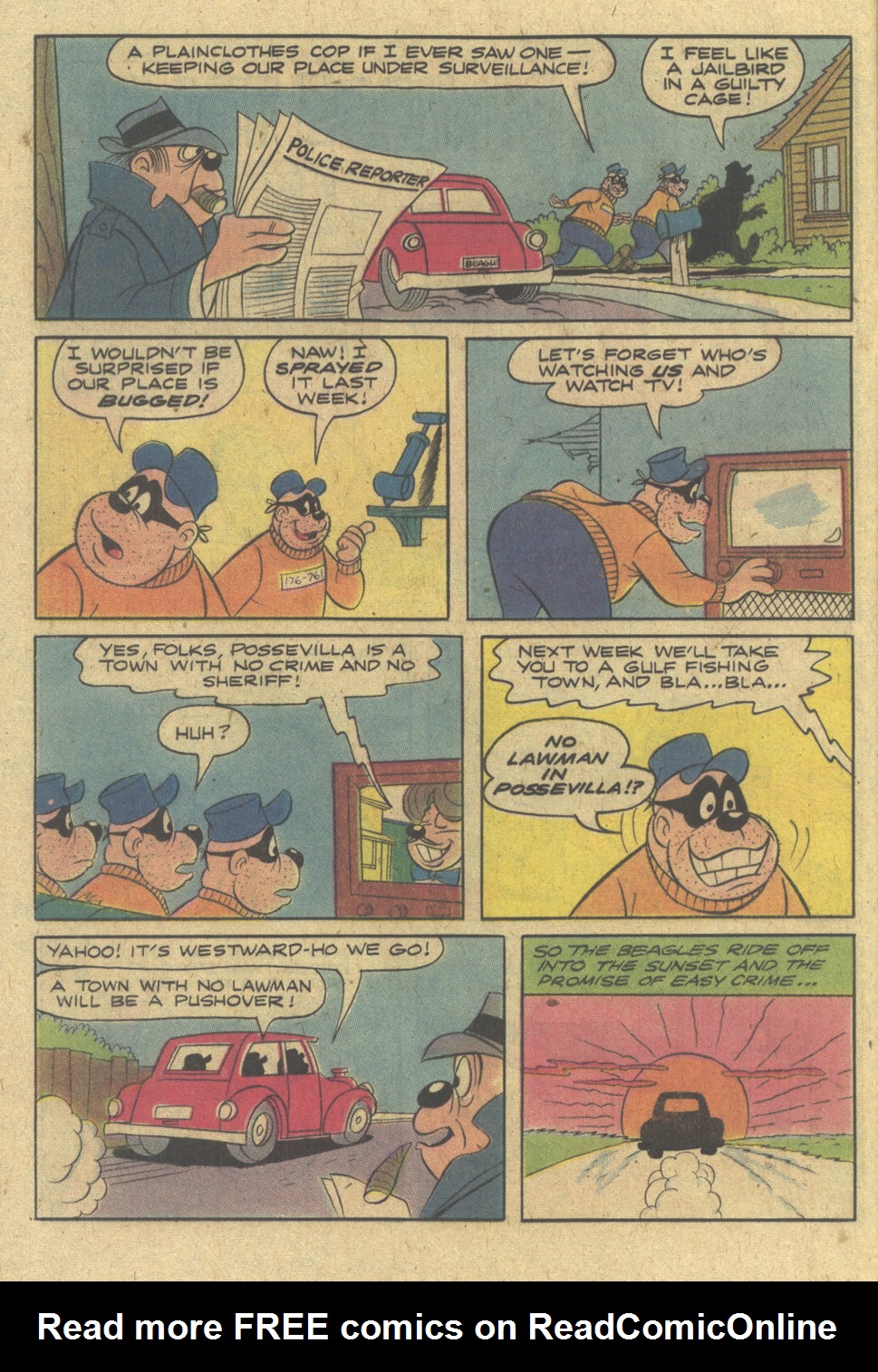 Read online Walt Disney THE BEAGLE BOYS comic -  Issue #39 - 12