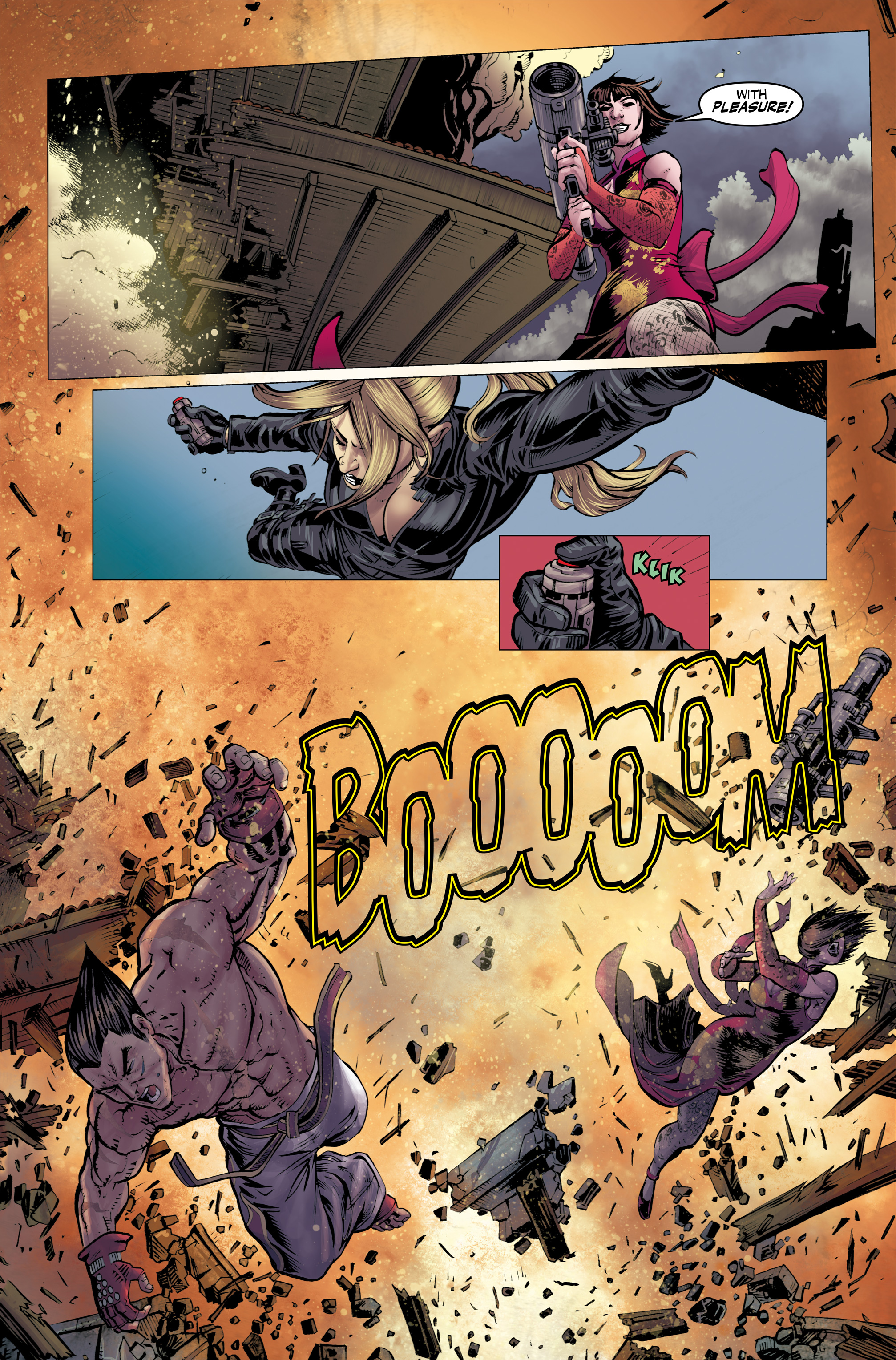 Read online Tekken comic -  Issue #2 - 17
