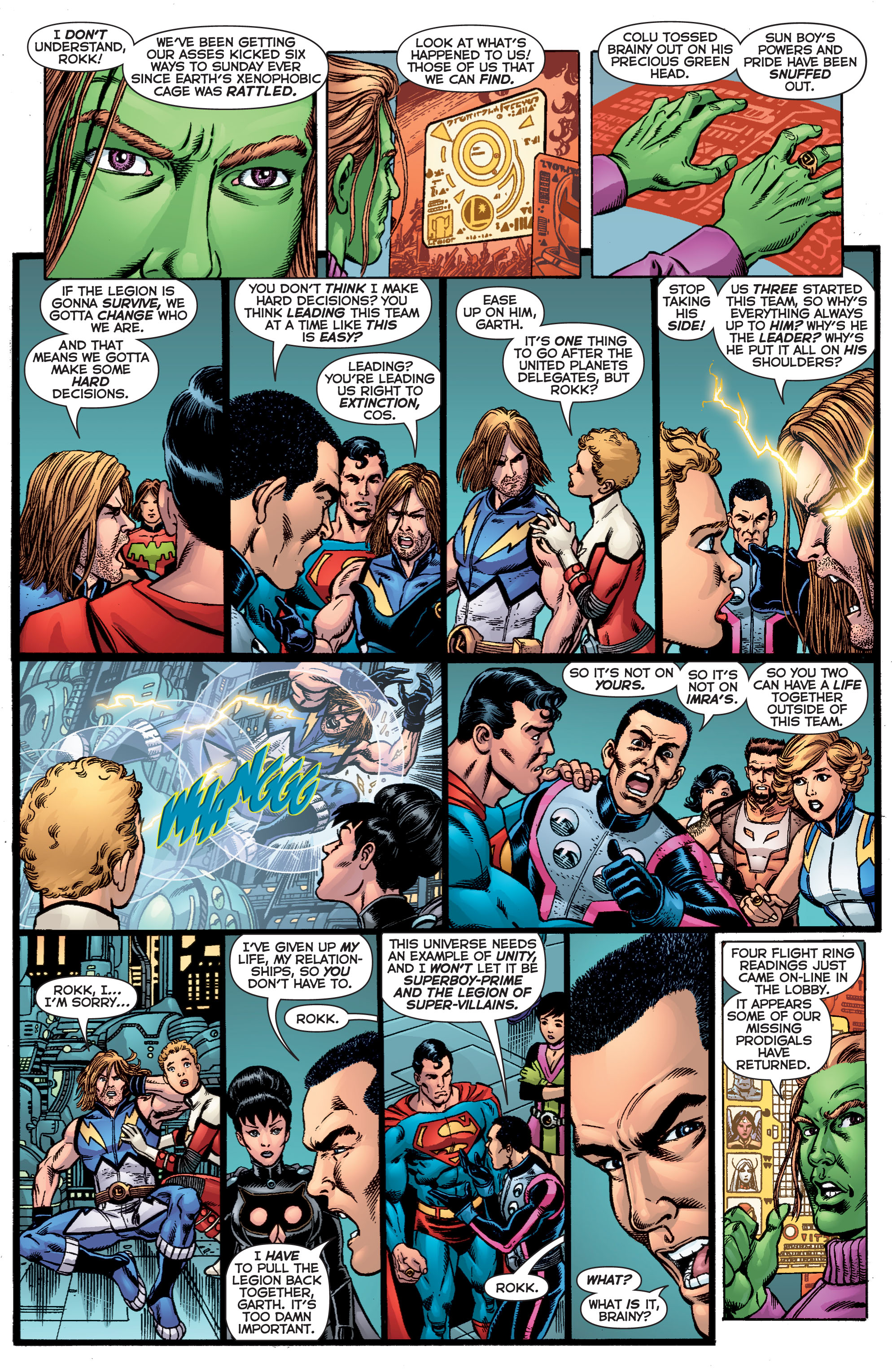 Read online Final Crisis: Legion of Three Worlds comic -  Issue #2 - 16