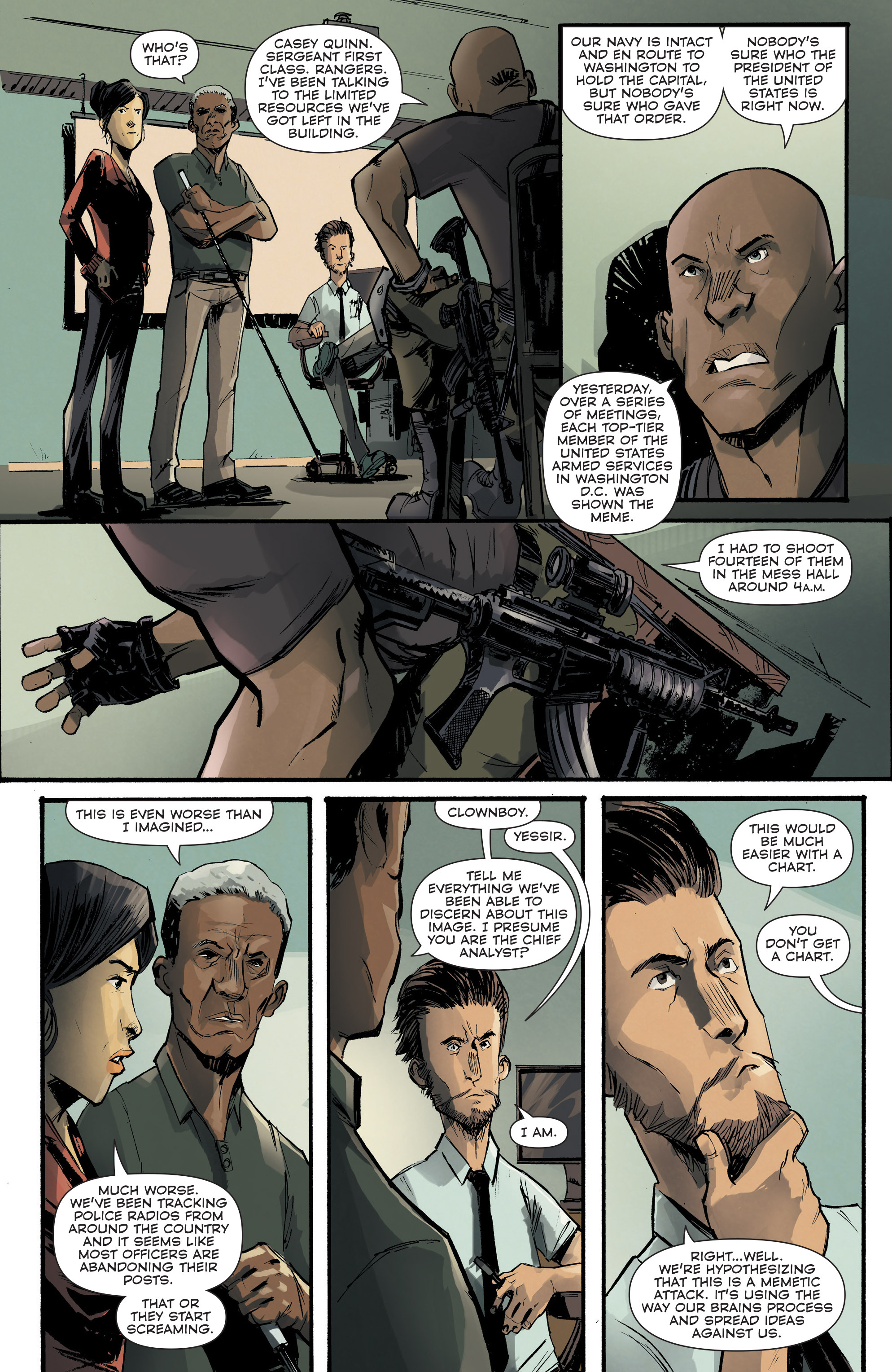 Read online Memetic comic -  Issue #2 - 9