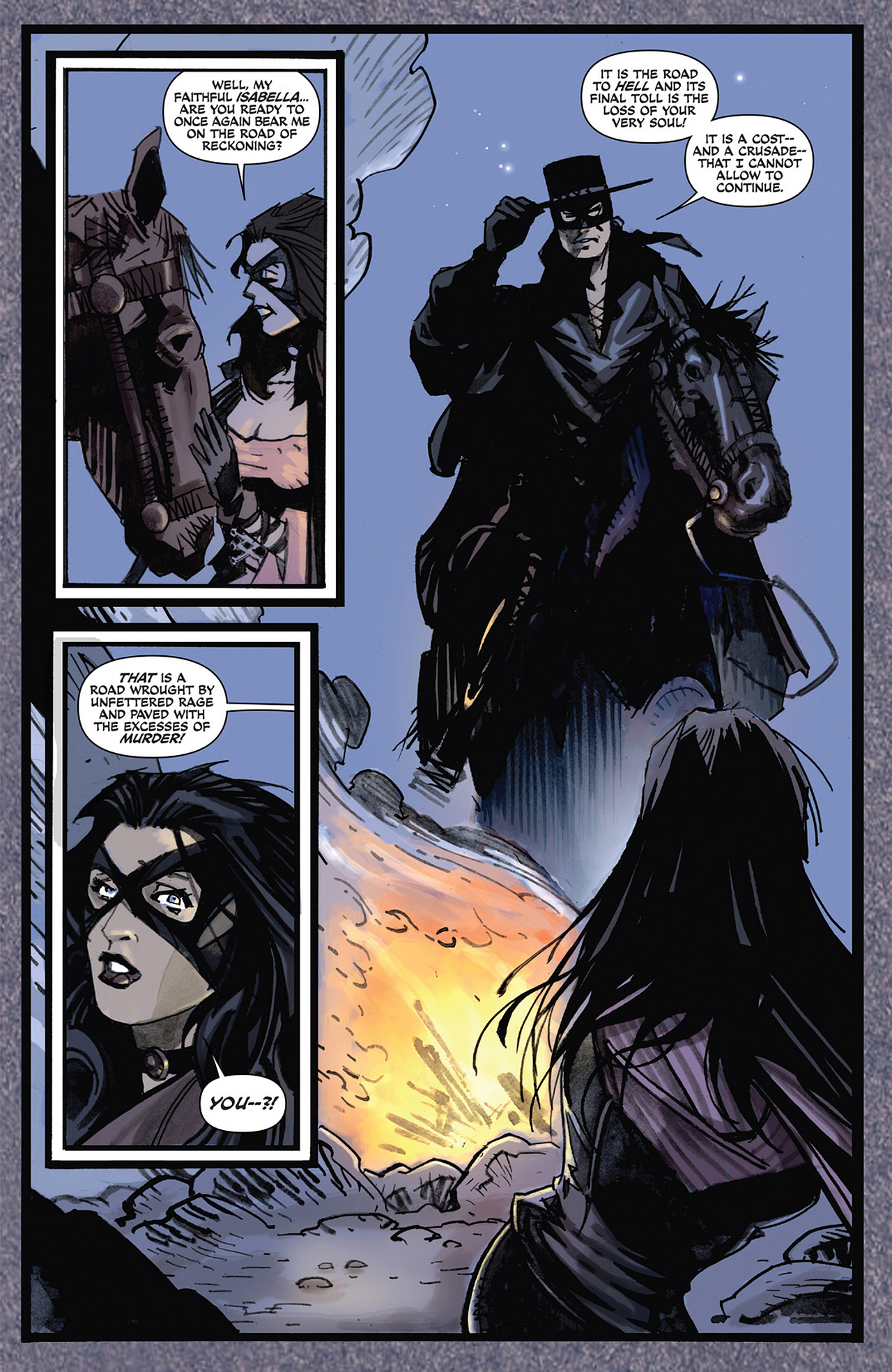 Read online Zorro Rides Again comic -  Issue #11 - 19