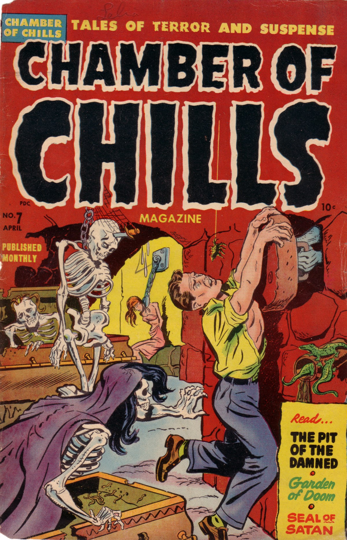 Read online Chamber of Chills (1951) comic -  Issue #7 - 2