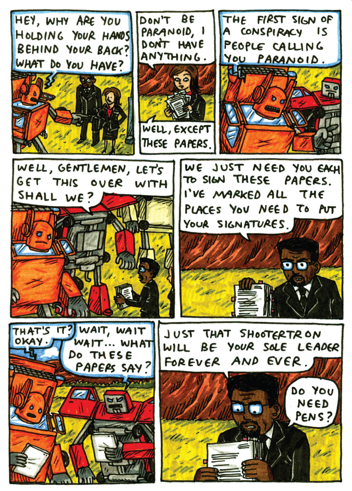 Read online Incredible Change-Bots comic -  Issue # TPB 2 - 107