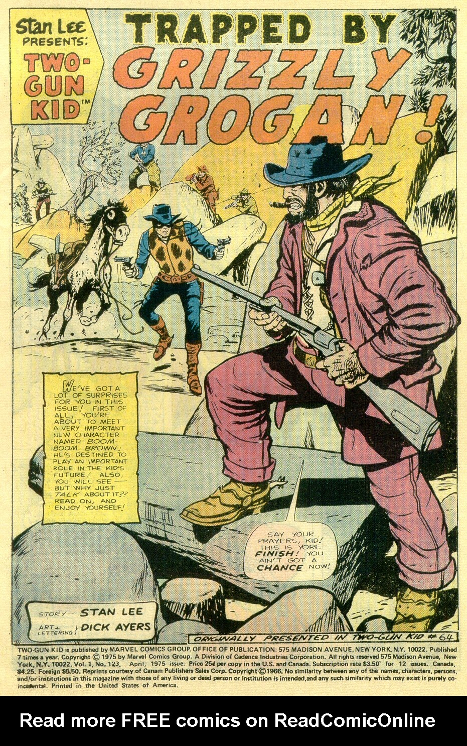 Read online Two-Gun Kid comic -  Issue #123 - 3