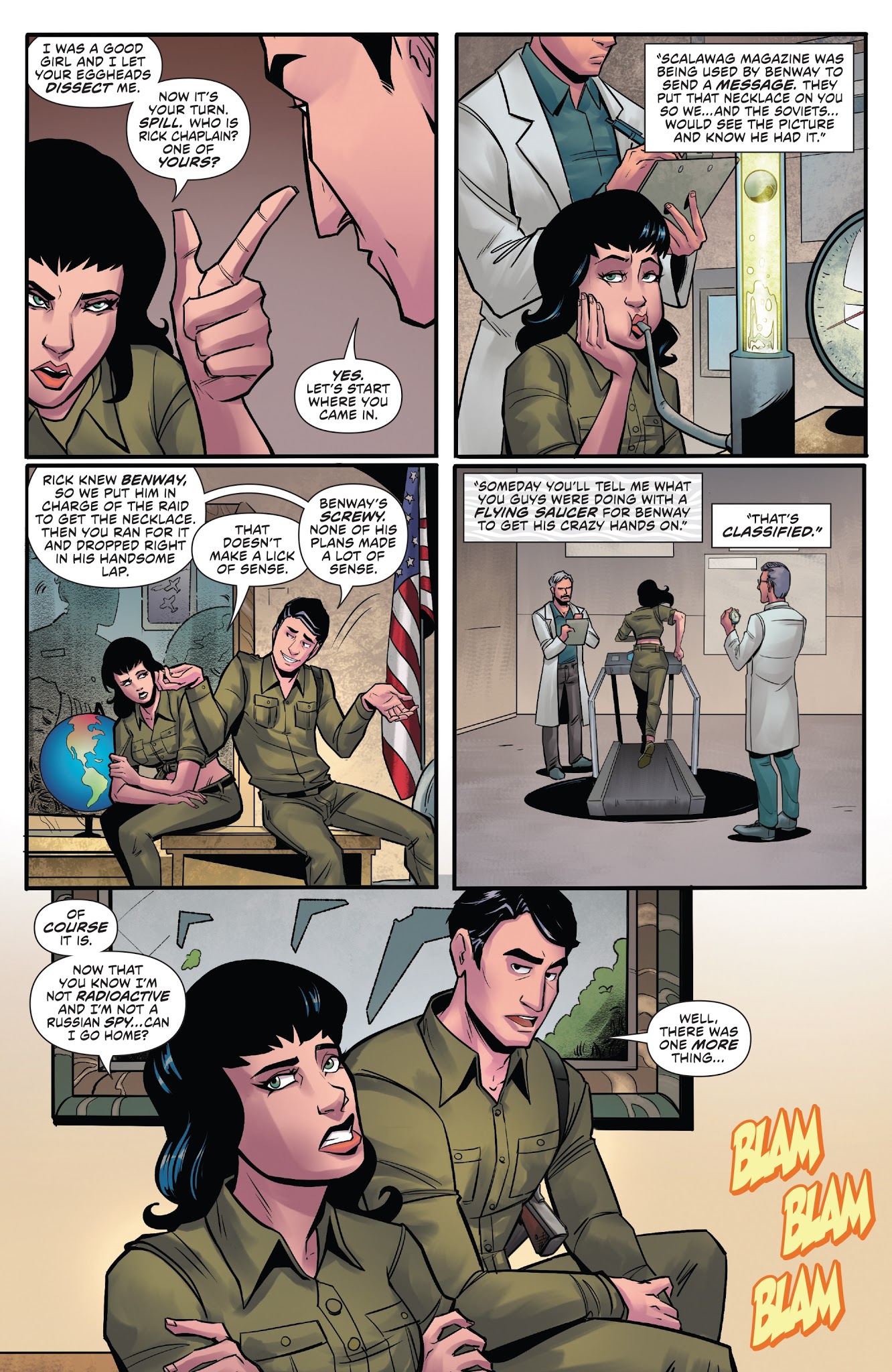 Read online Bettie Page comic -  Issue #5 - 8