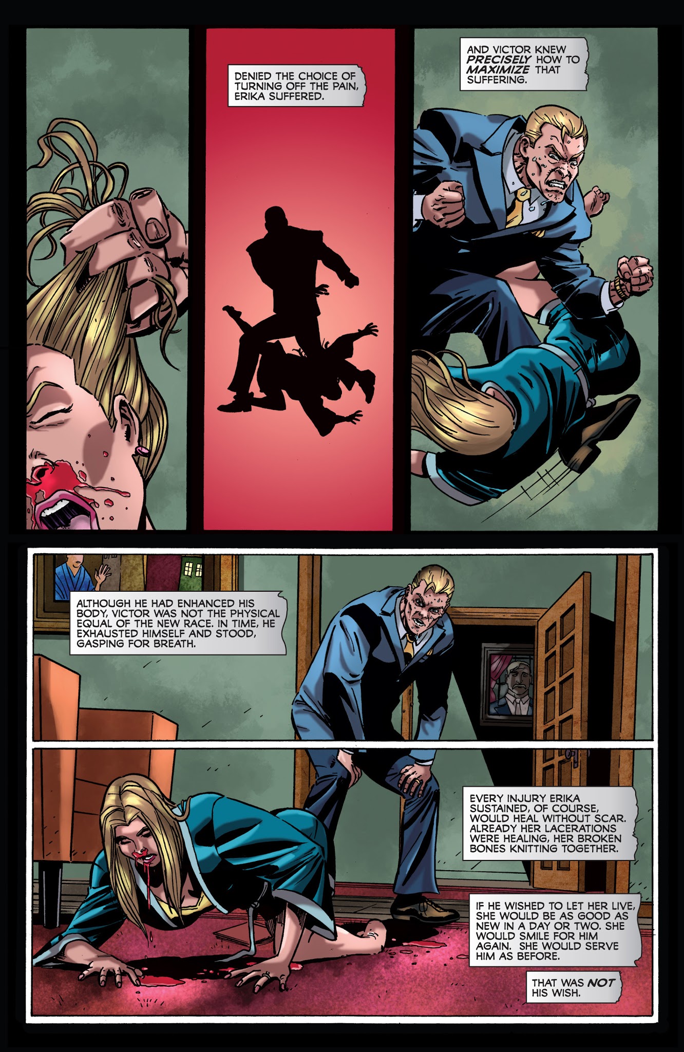Read online Dean Koontz's Frankenstein: Prodigal Son (2010) comic -  Issue #4 - 5