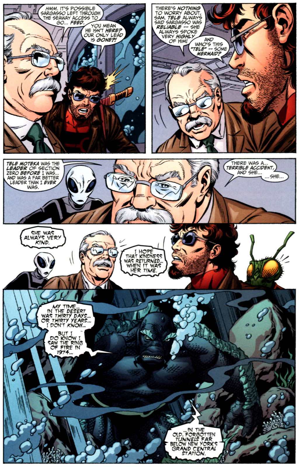 Read online Section Zero comic -  Issue #2 - 23