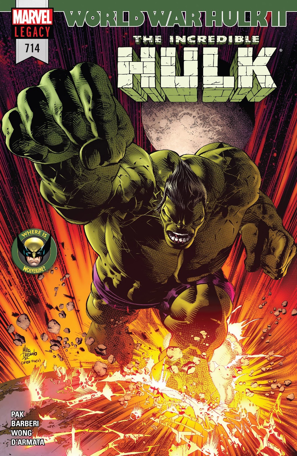 Incredible Hulk (2017) issue 714 - Page 1