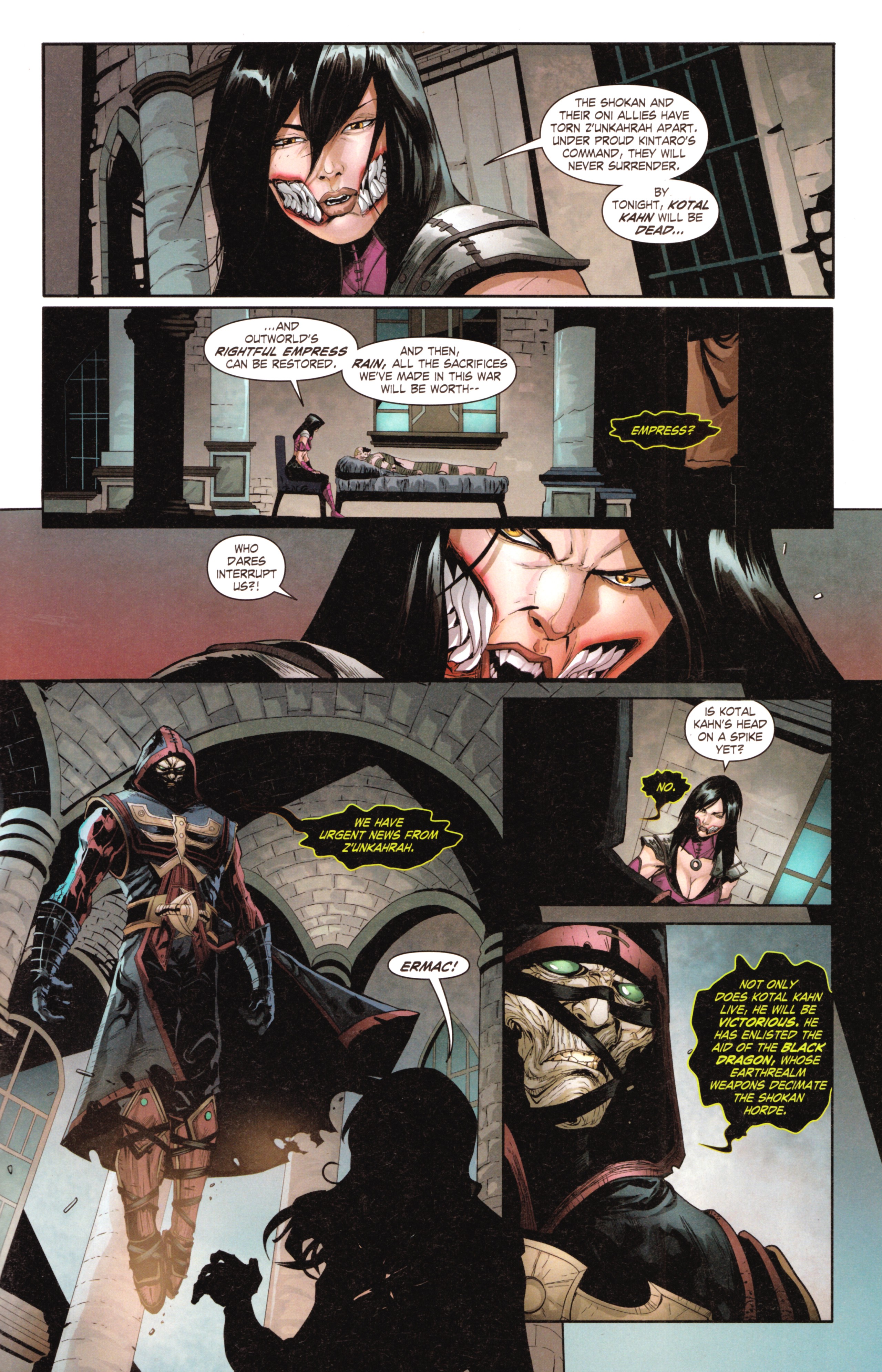 Read online Mortal Kombat X [II] comic -  Issue #7 - 27