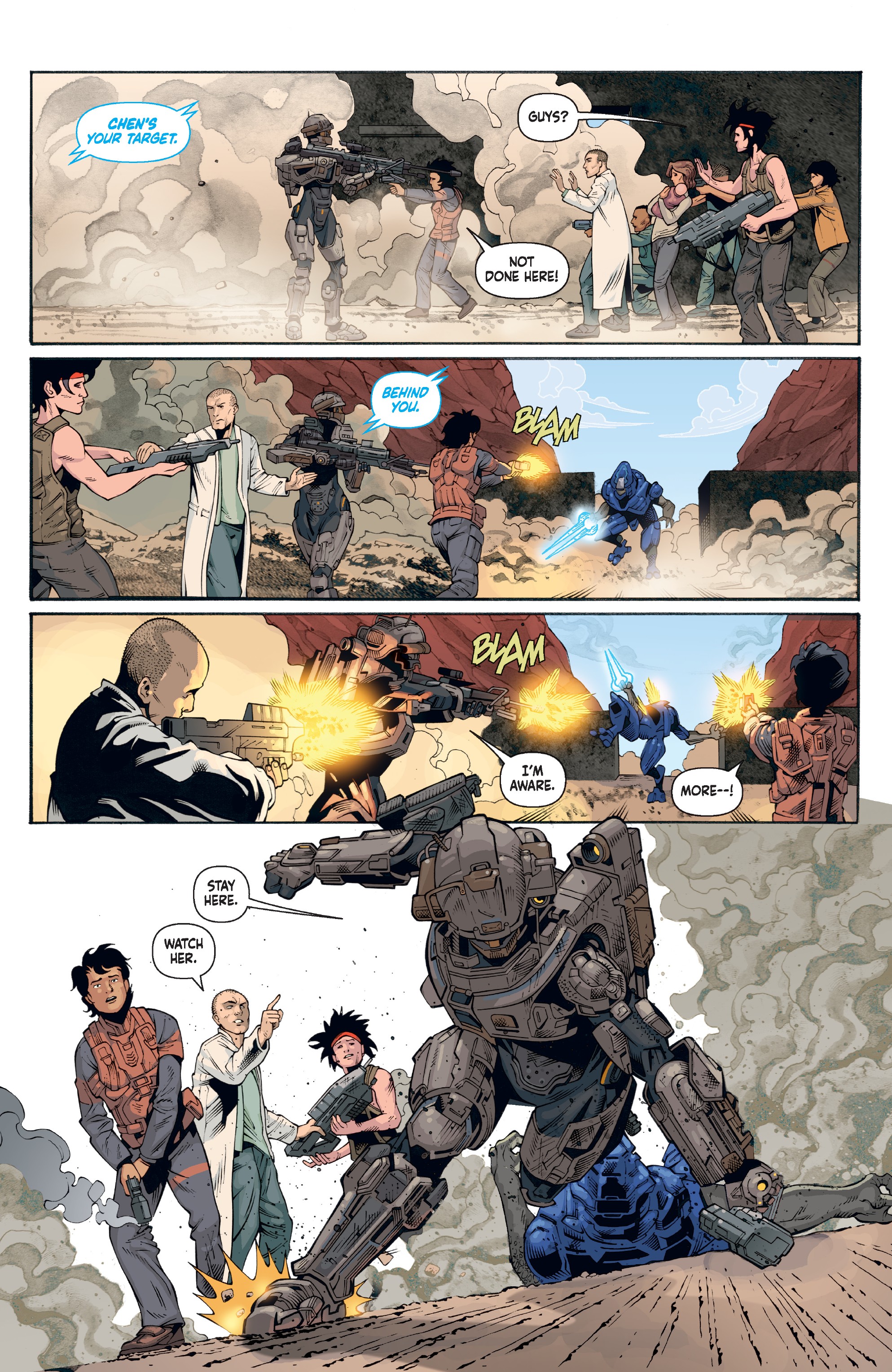 Read online Halo: Lone Wolf comic -  Issue #2 - 3
