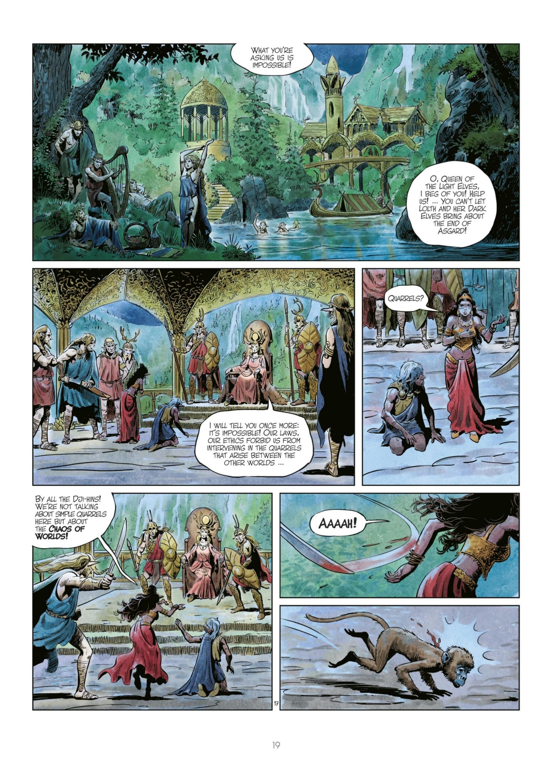 Read online The World of Thorgal: Wolfcub comic -  Issue #7 - 21