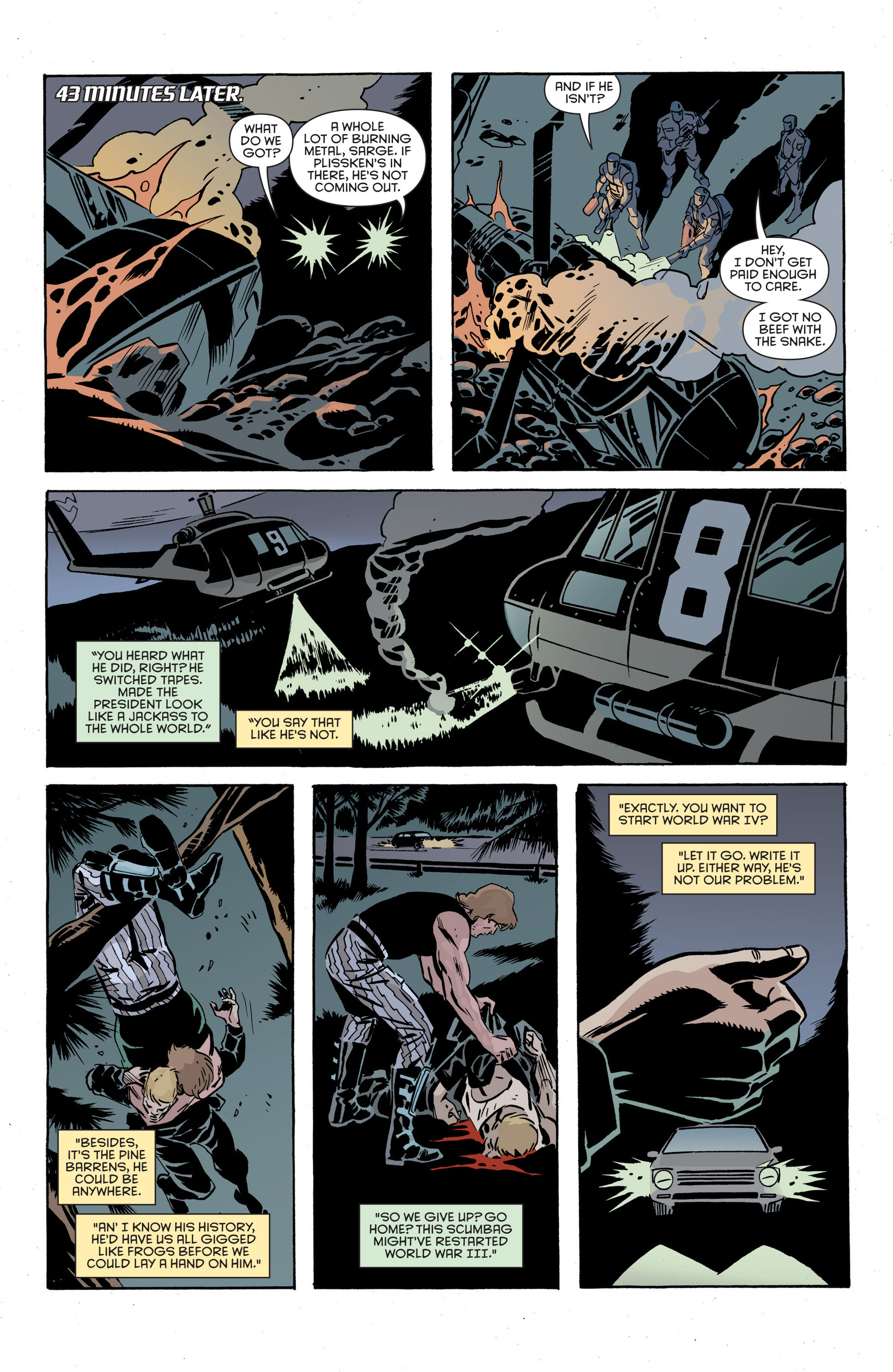 Read online Escape from New York comic -  Issue #1 - 9