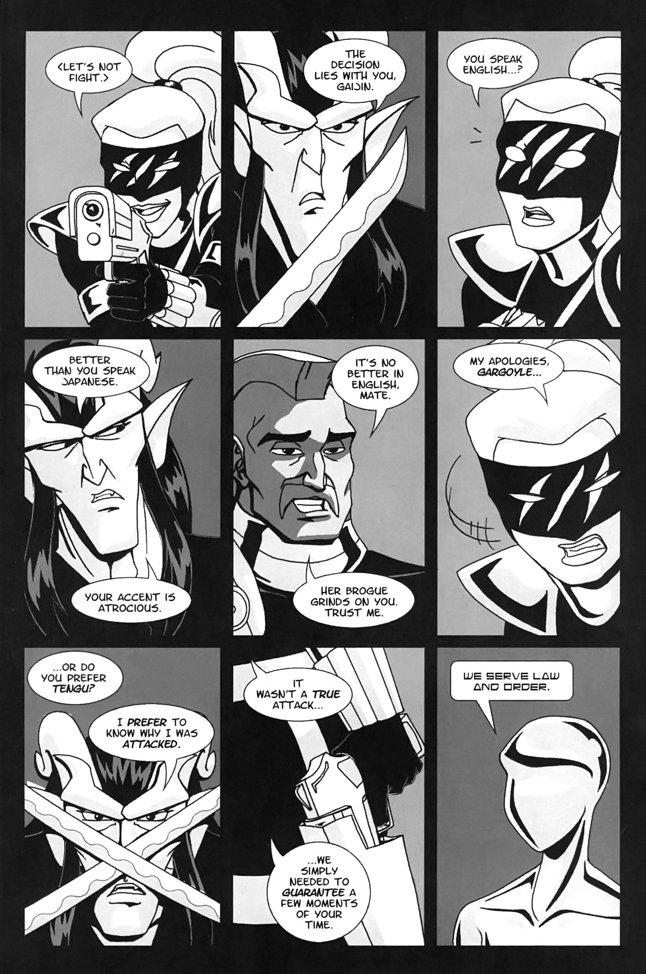 Read online Gargoyles: Bad Guys comic -  Issue #2 - 16