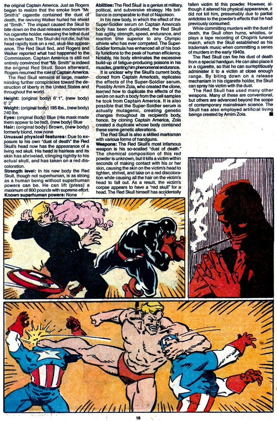 Read online The Official Handbook of the Marvel Universe: Update '89 comic -  Issue #6 - 20