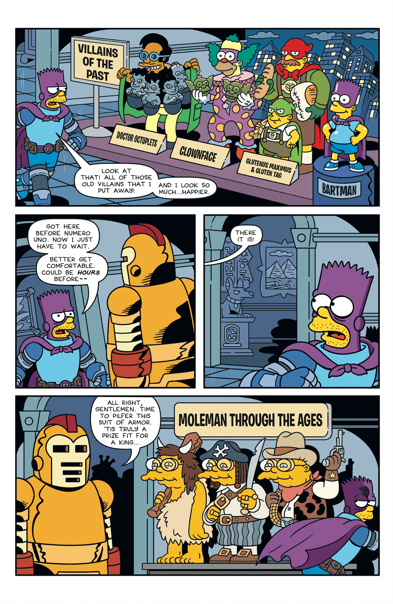 Read online Simpsons One-Shot Wonders: Bartman Spectacularly Super Secret Saga comic -  Issue #1 - 13