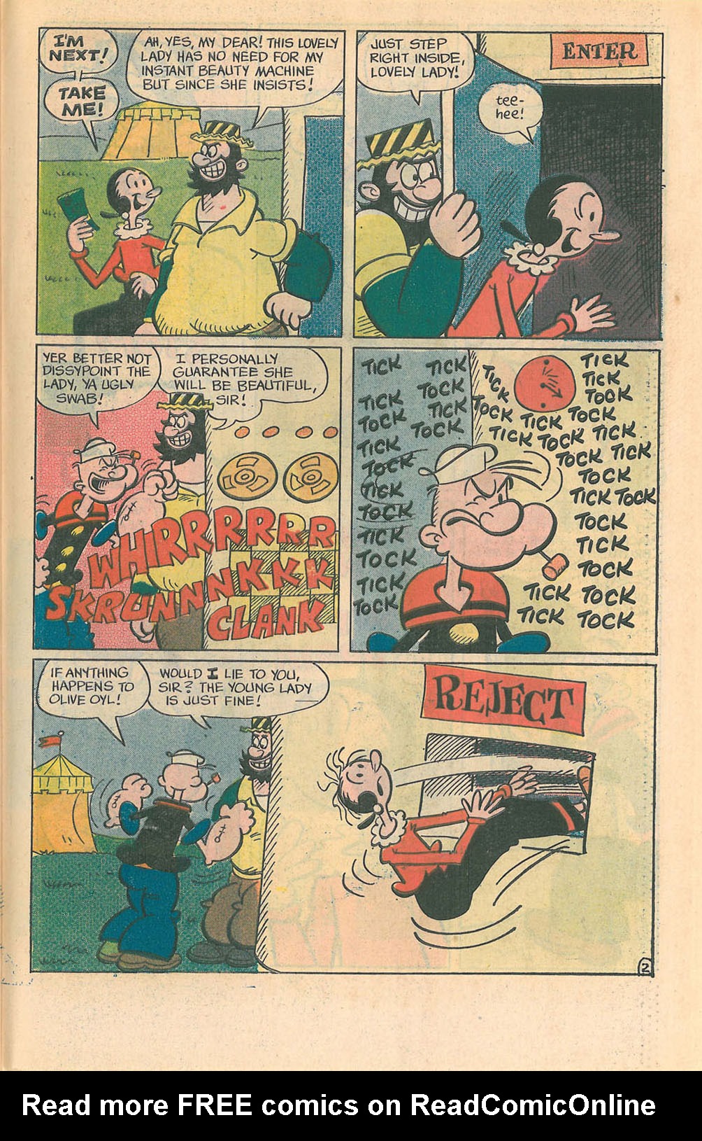Read online Popeye (1948) comic -  Issue #120 - 31